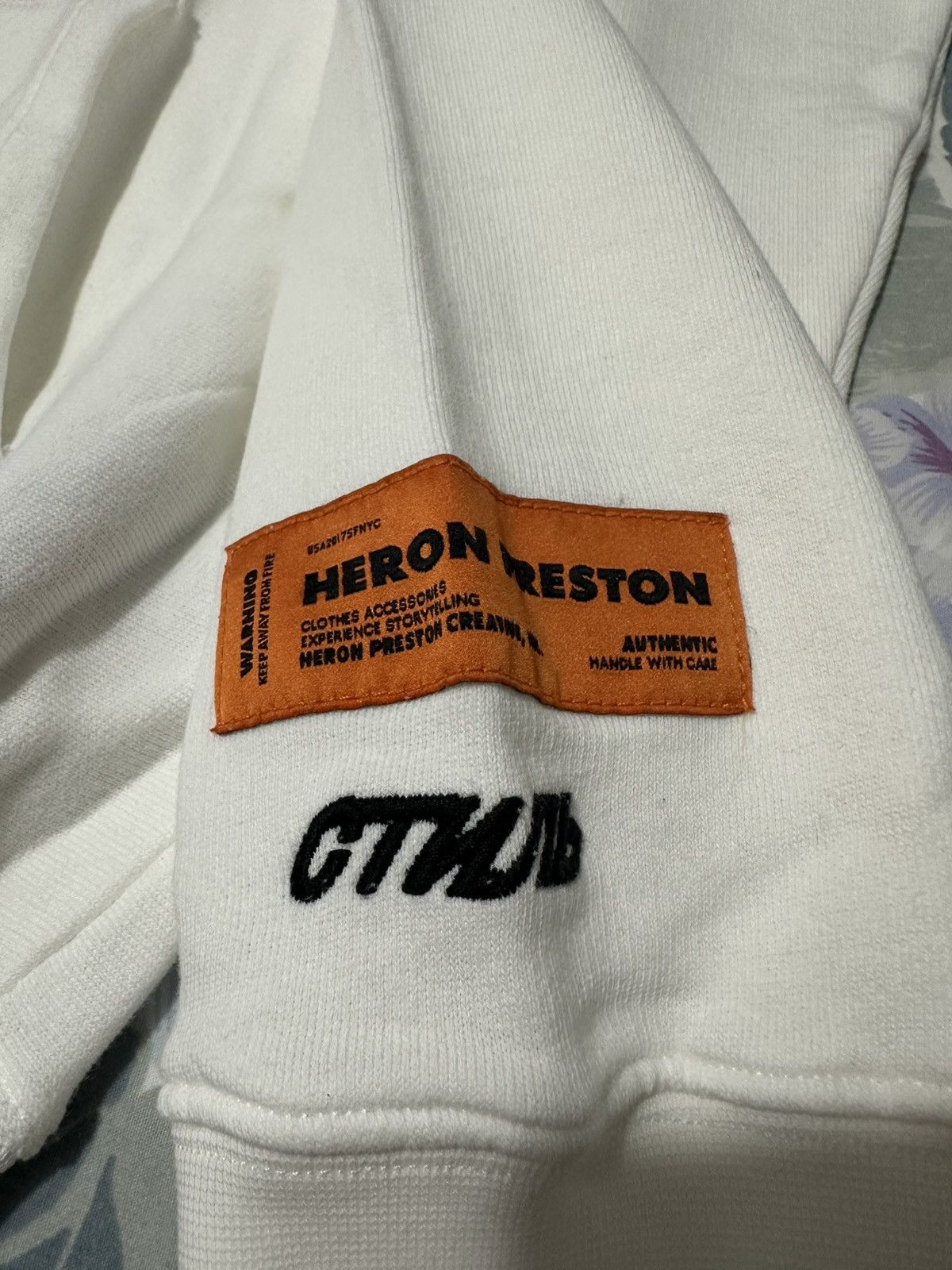 Heron Preston Heron Preston signature bird hoodie Size US XS / EU 42 / 0 - 2 Thumbnail