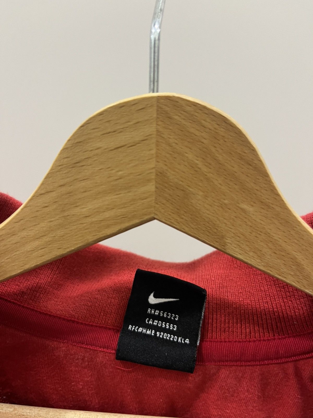 Nike Vintage 90s Nike Team Sunderland A. F. C. Red Polos y2k Size US XL / EU 56 / 4 - 5 Thumbnail