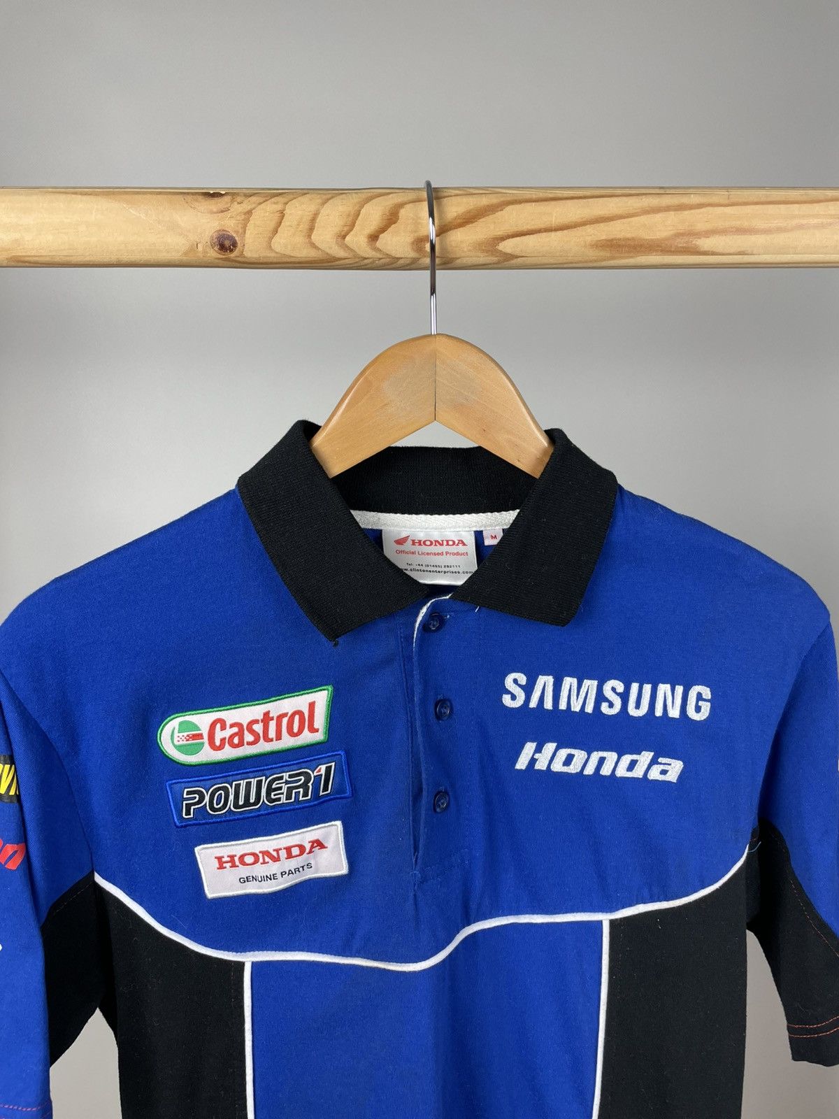 Honda × NASCAR Honda racing Samsung nascar polo shirt size M Size US M / EU 48-50 / 2 - 2 Thumbnail