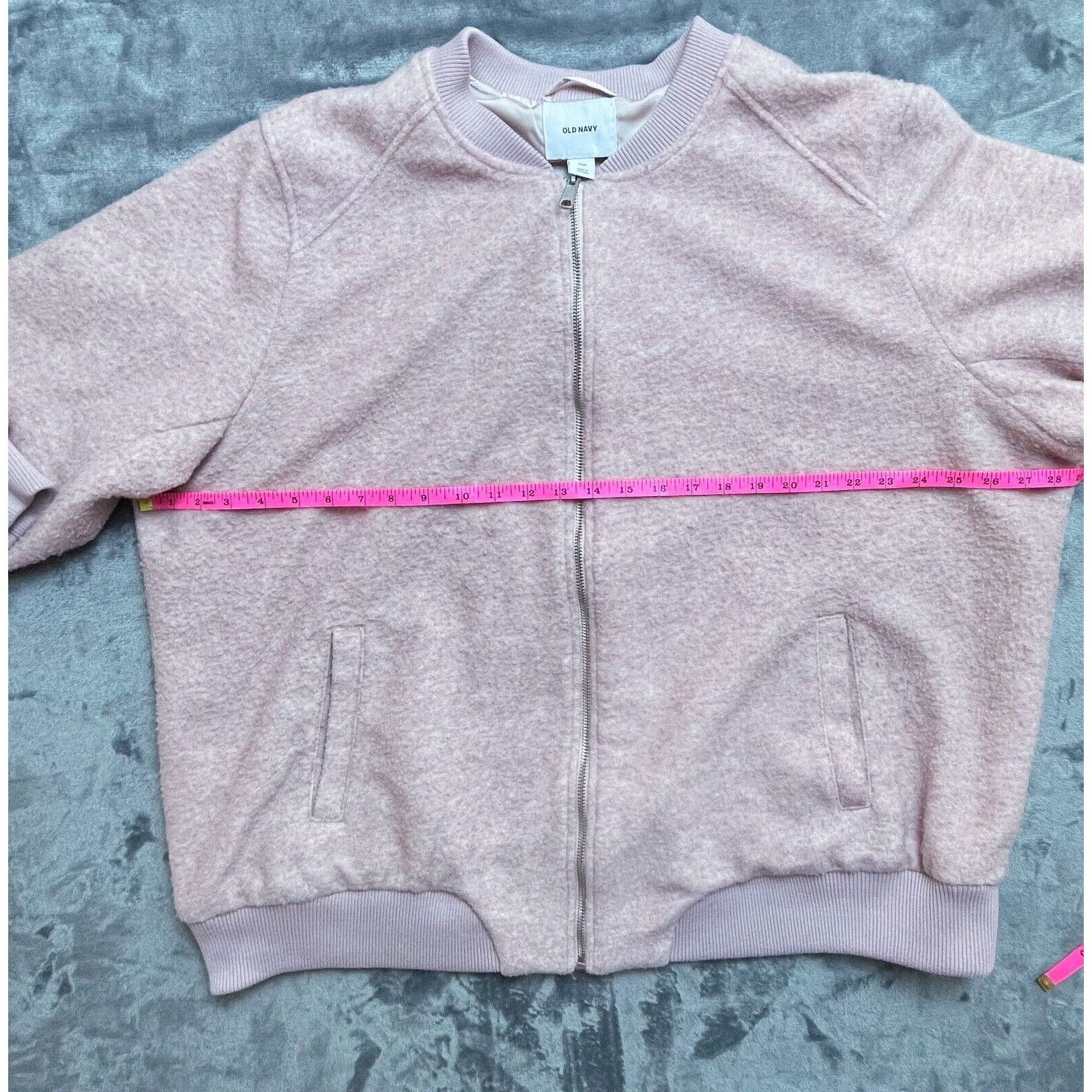Old Navy Old Navy Coat Womens 3XL Pink Jacket Bomber Preppy Girly Size 3XL / US 20-22 - 4 Thumbnail