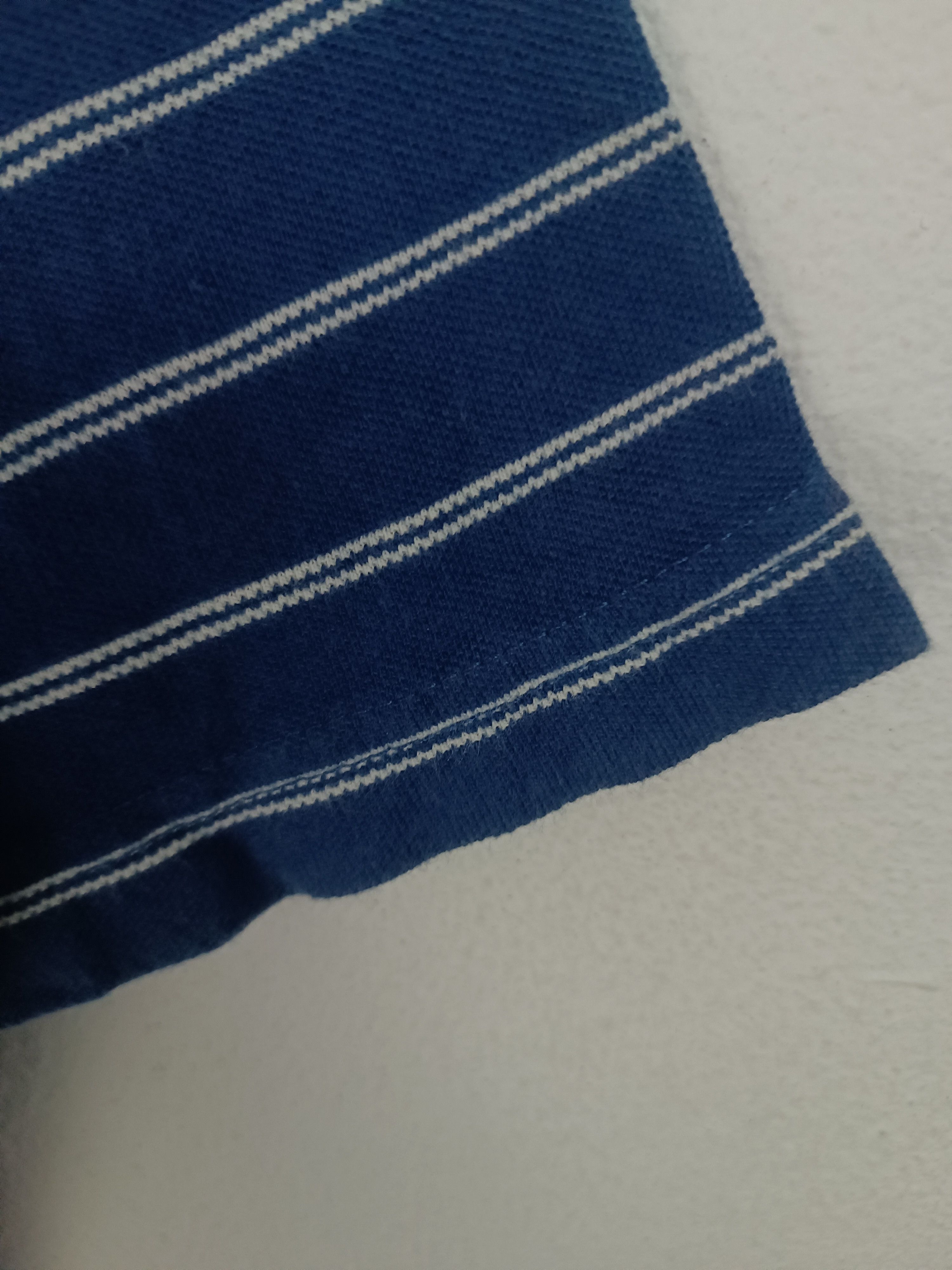 Tommy Hilfiger VINTAGE TOMMY HILFIGER STRIPE POLOS VERY RARE BLUE Size US M / EU 48-50 / 2 - 11 Thumbnail