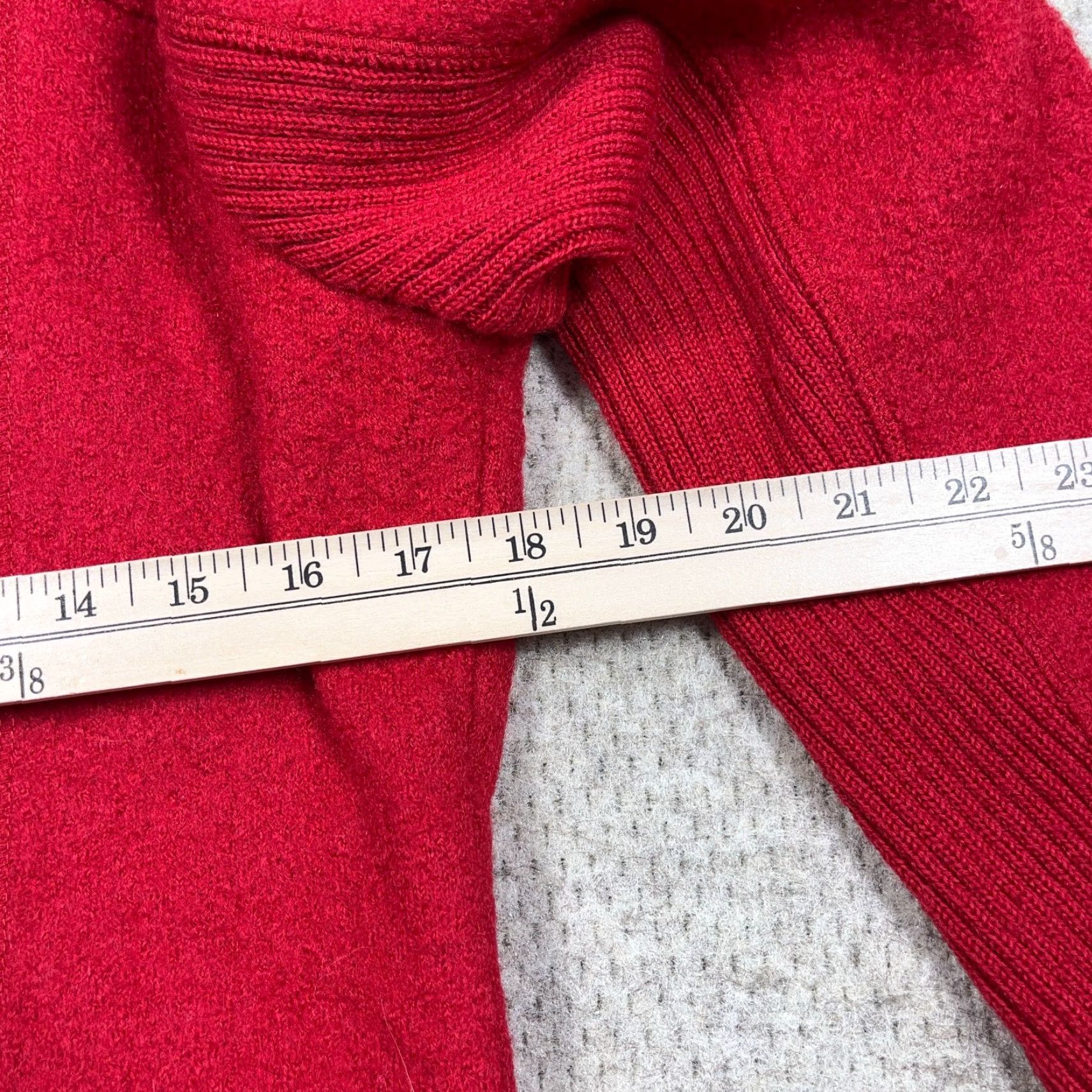 Orvis VINTAGE Orvis Cardigan Sweater Women Red 100% Wool Knit Button Up Pockets S Size S / US 4 / IT 40 - 7 Thumbnail