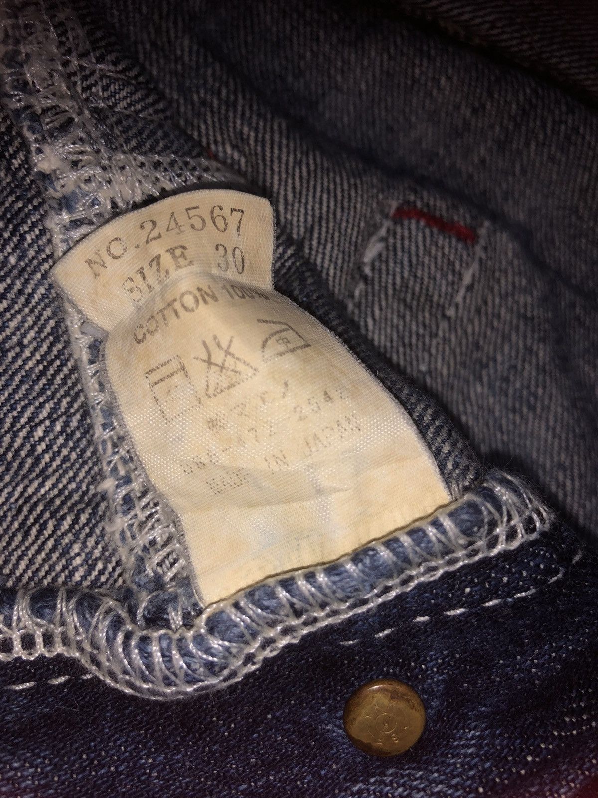 Eternal × Japanese Brand VINTAGE ENTERNAL DENIM JEANS Size US 32 / EU 48 - 17 Thumbnail