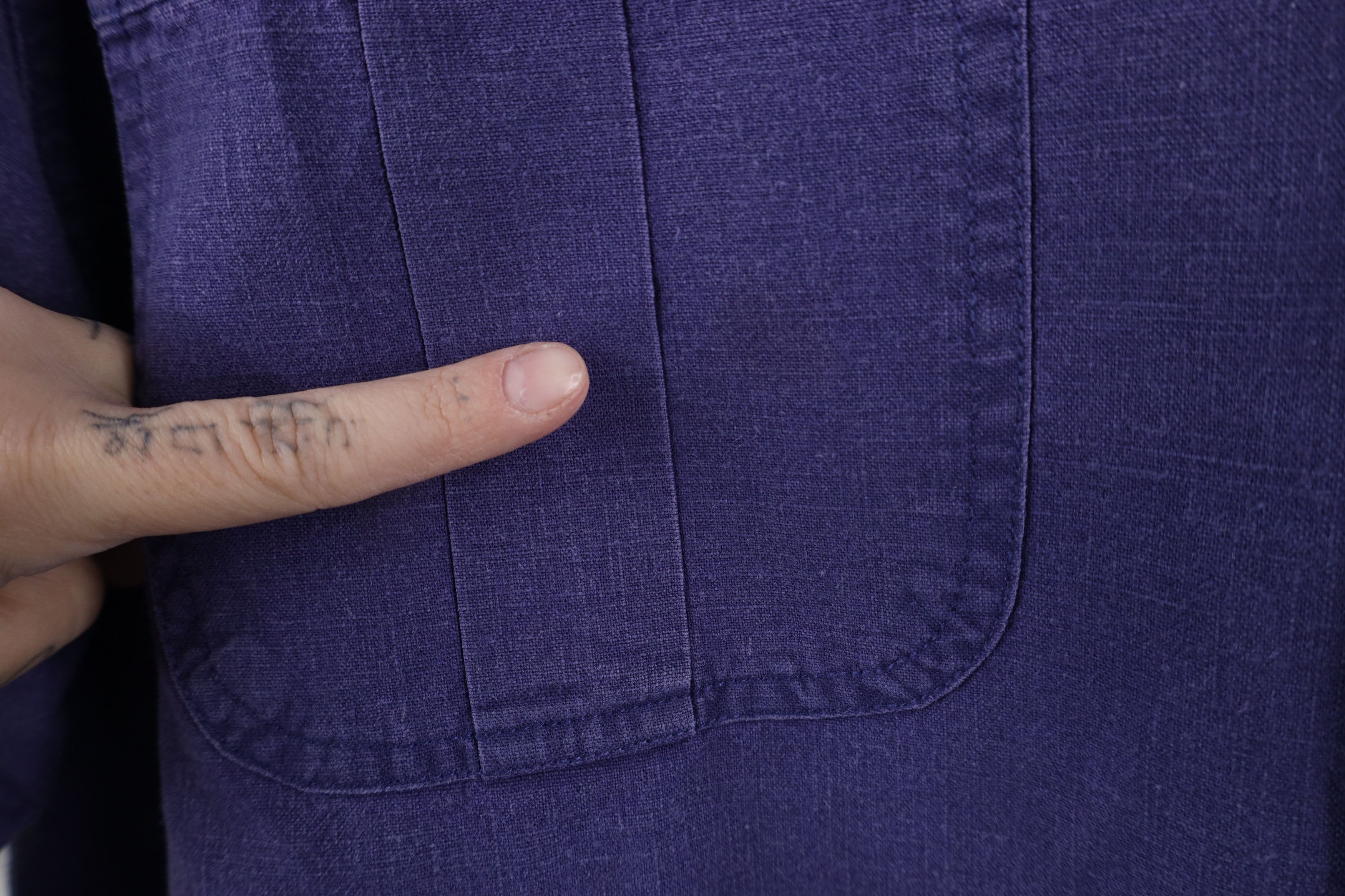 Vintage Vintage 90s Streetwear Linen Blend Short Sleeve Button Shirt Size US XL / EU 56 / 4 - 6 Thumbnail
