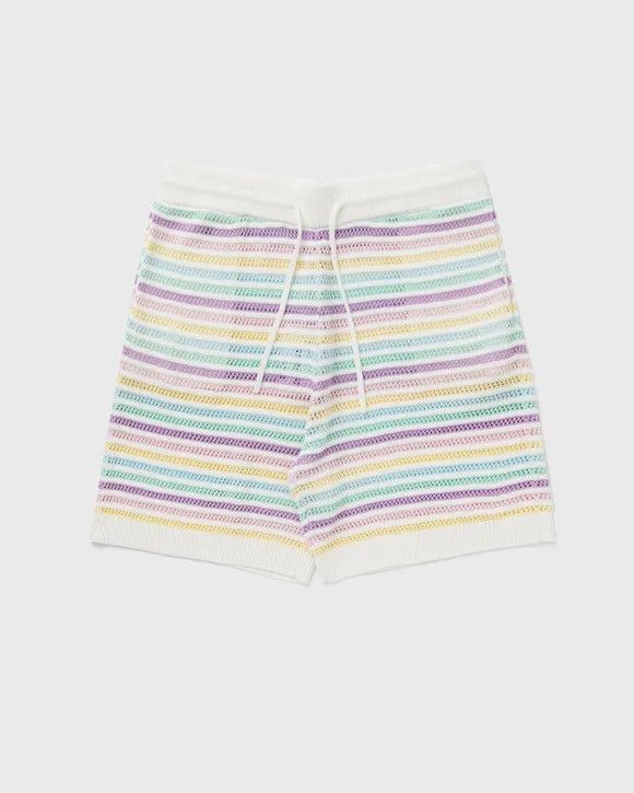 Casablanca Casablanca "Flower Crochet" Multicolored Shorts Size US 34 / EU 50 - 1 Preview