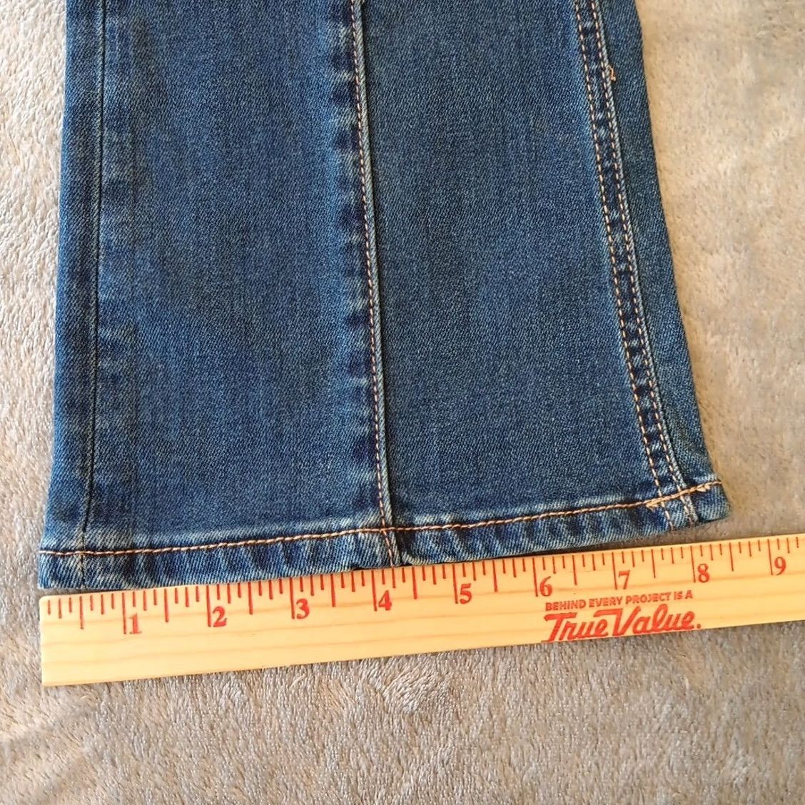 Vintage Pilcro Cropped Jeans Womens Size 28 Blue Side Zip 28x25.5 Denim Regular Rise Mid 8.5-10.5 Inseam 25.5 Inseam 25.5 Inseam Size 28" / US 6 / IT 42 - 7 Thumbnail