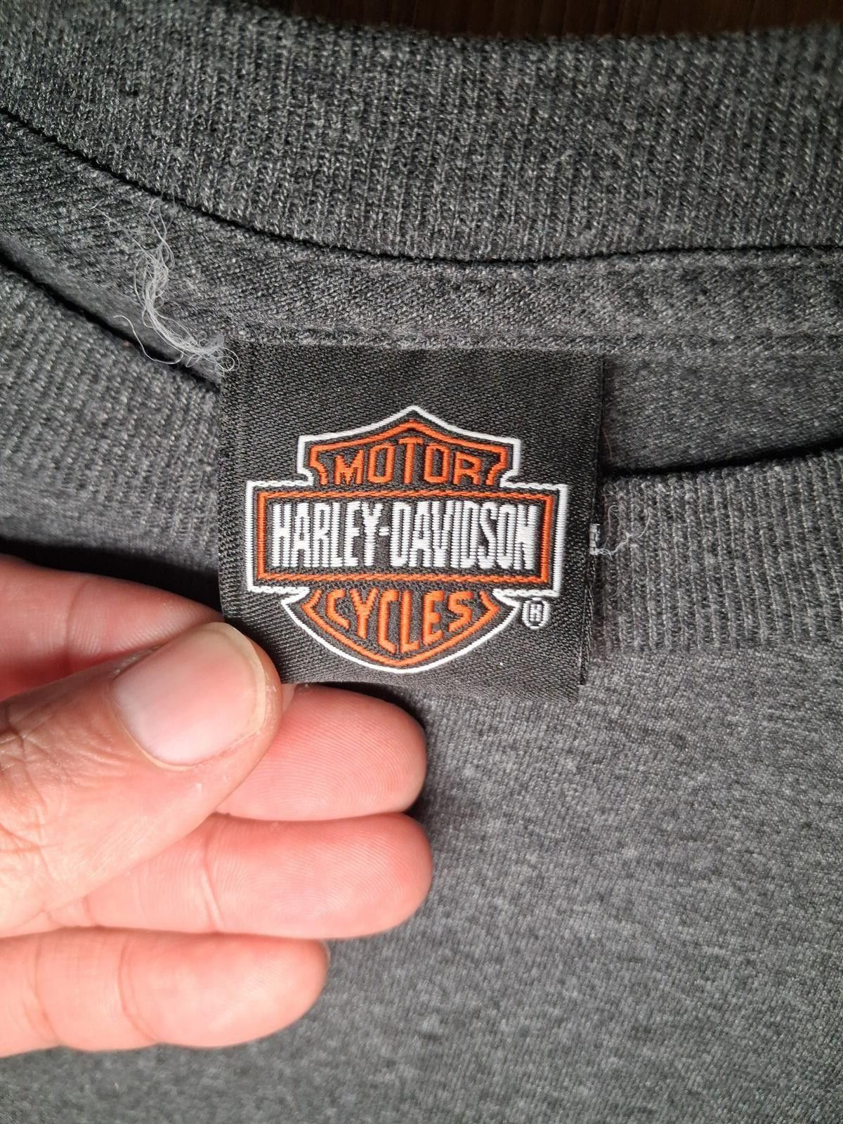 Harley Davidson Harley Davidson Logo Shirt Mens XL Gray Mile High Aurora CO Size US XL / EU 56 / 4 - 2 Thumbnail