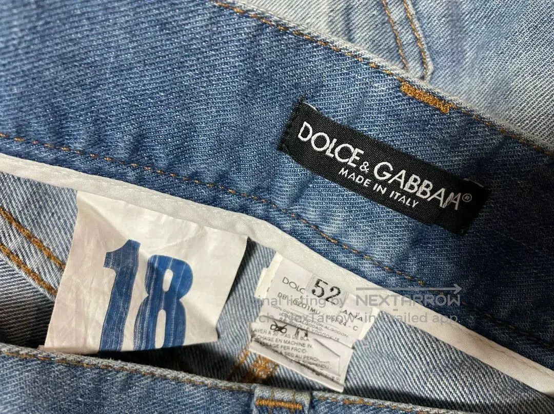 Dolce & Gabbana Dolce&Gabbana Loose Denim Shorts for Sale. Size US 34 / EU 50 - 5 Thumbnail