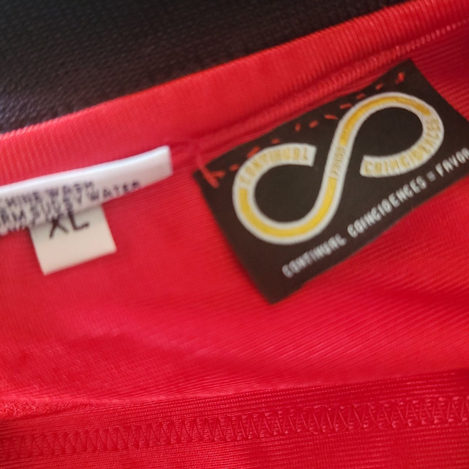 The Unbranded Brand Continual Coincidences Brand Upcycled Vtg Jersey REDEEMED Size US XL / EU 56 / 4 - 6 Thumbnail