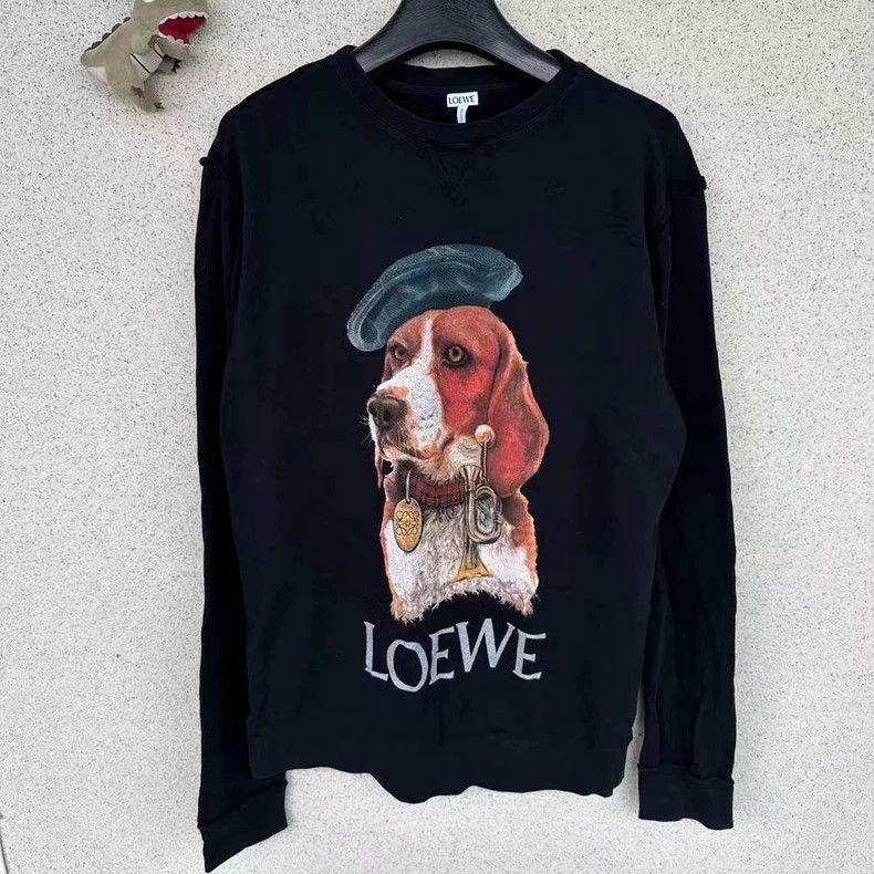 Loewe LOEWE Dog head hoodie Size S / US 4 / IT 40 - 1 Thumbnail