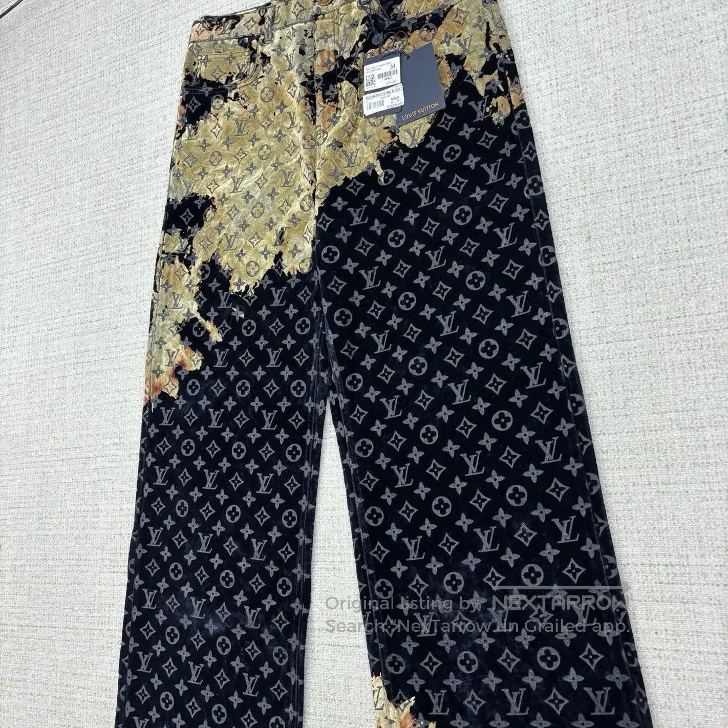 Louis Vuitton LOUIS VUITTON SS24 Faded Cloud Jeans. Size US 34 / EU 50 - 2 Thumbnail
