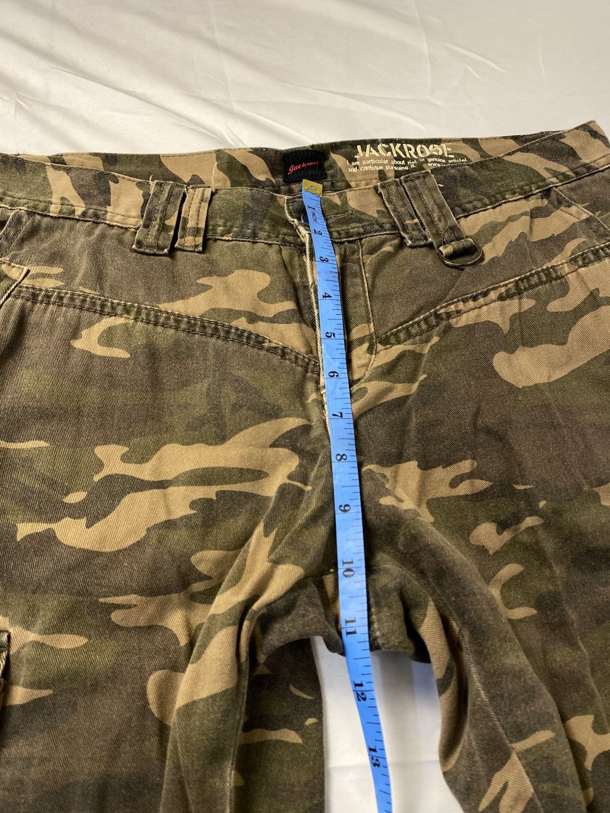 JACKROSE Jackrose Camo Cargo Flared Army Japanese Style Size US 35 - 24 Thumbnail