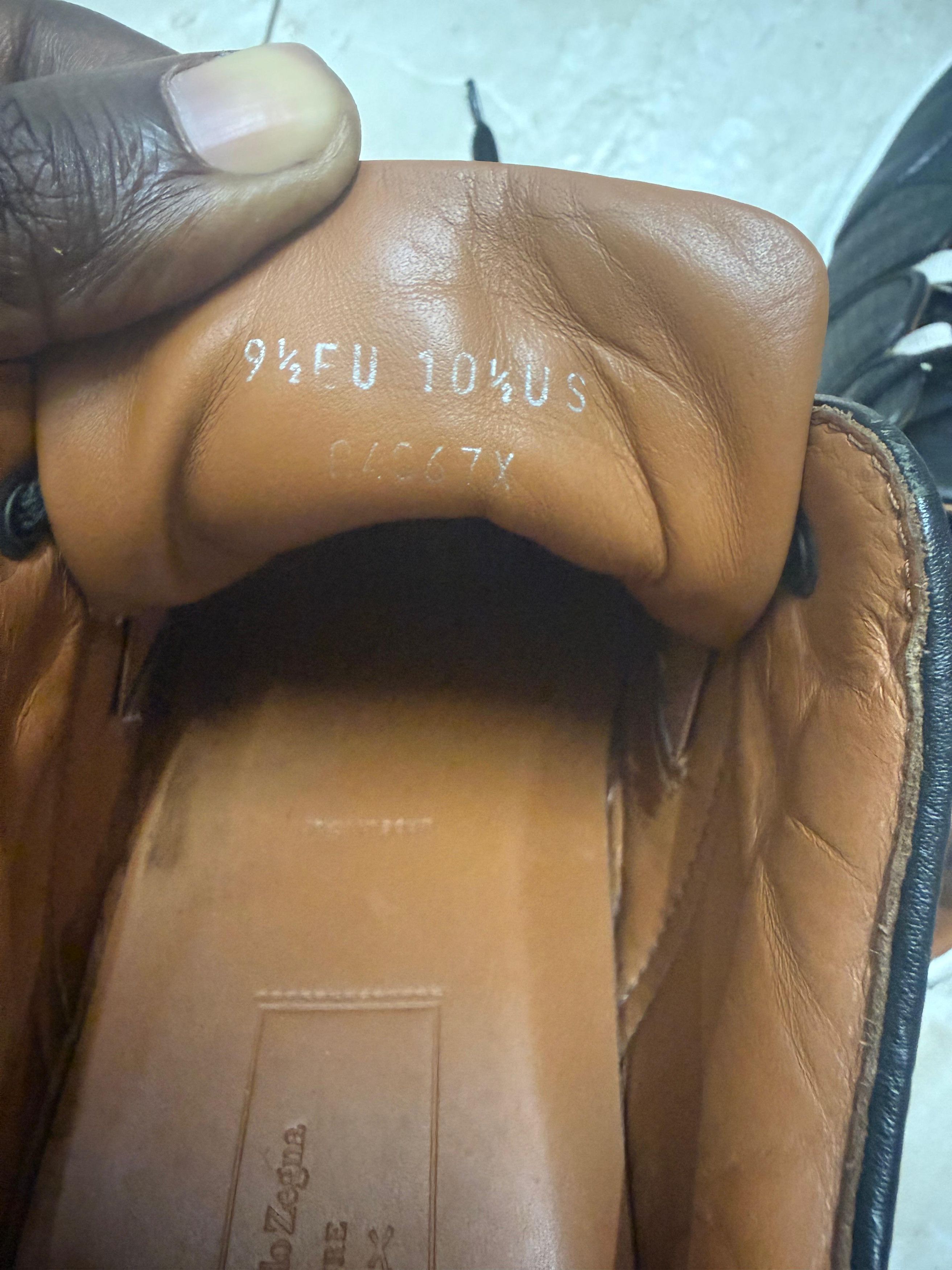 Ermenegildo Zegna Ermenegildo zegna Tiziano leather sneaker Size US 9.5 / EU 42-43 - 5 Thumbnail