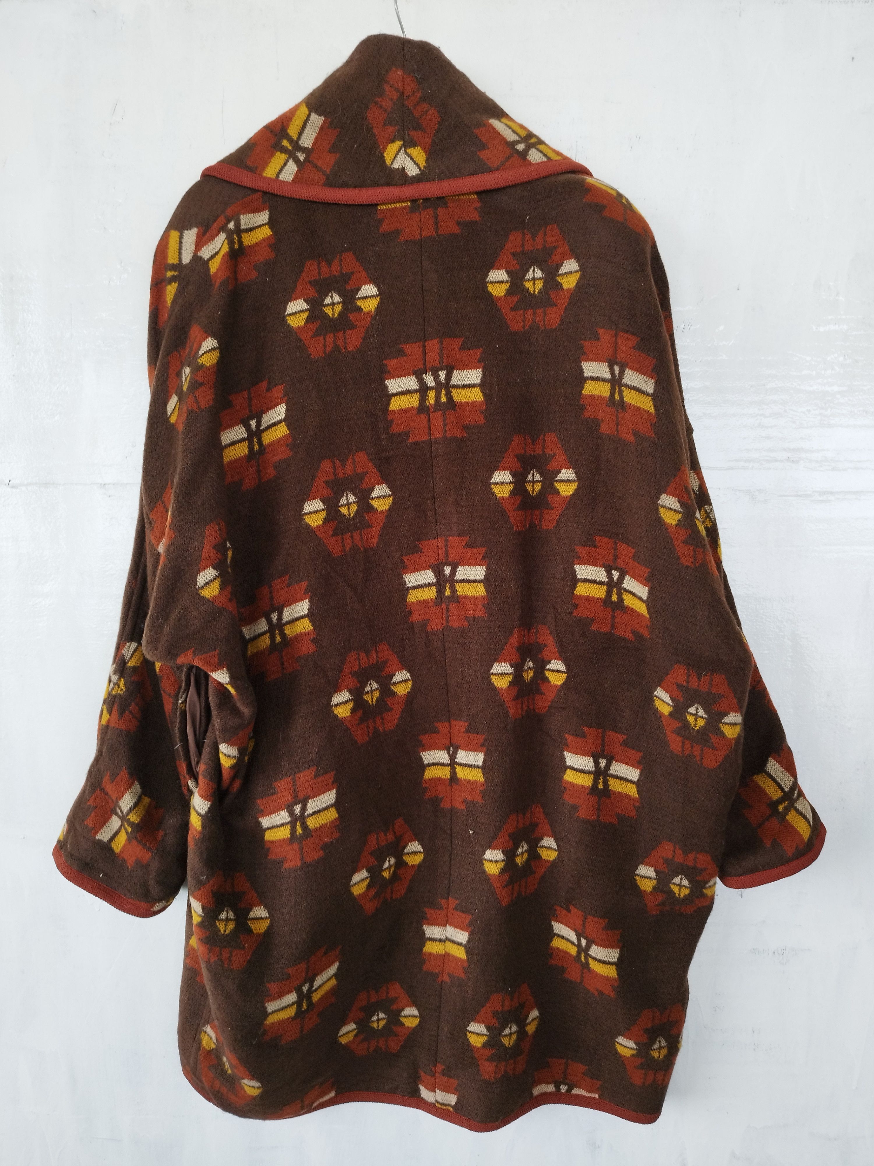 Japanese Brand Navajo native overcoat Size US XL / EU 56 / 4 - 4 Thumbnail