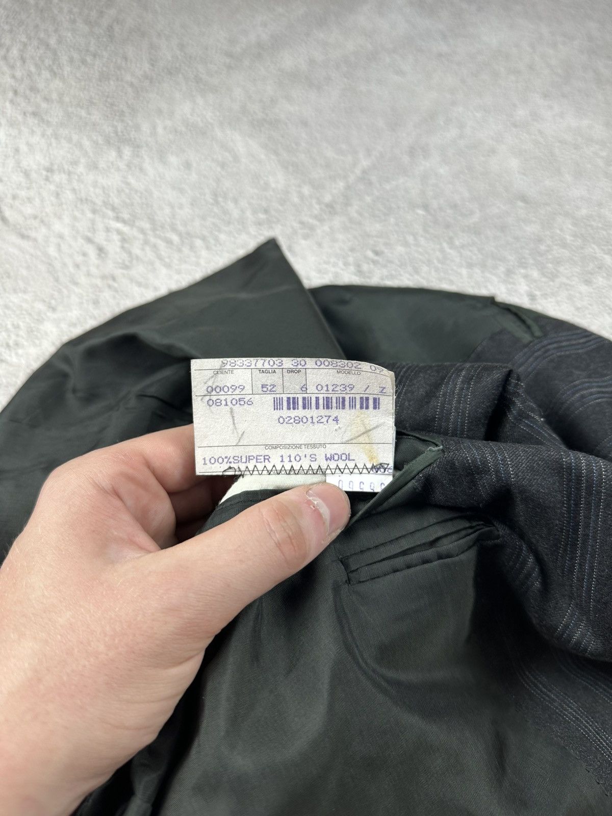 If Six Was Nine Mabro Uomo Loro Piana Wool Pinstripe Blazer 42R Old Money Size 42R - 13 Thumbnail