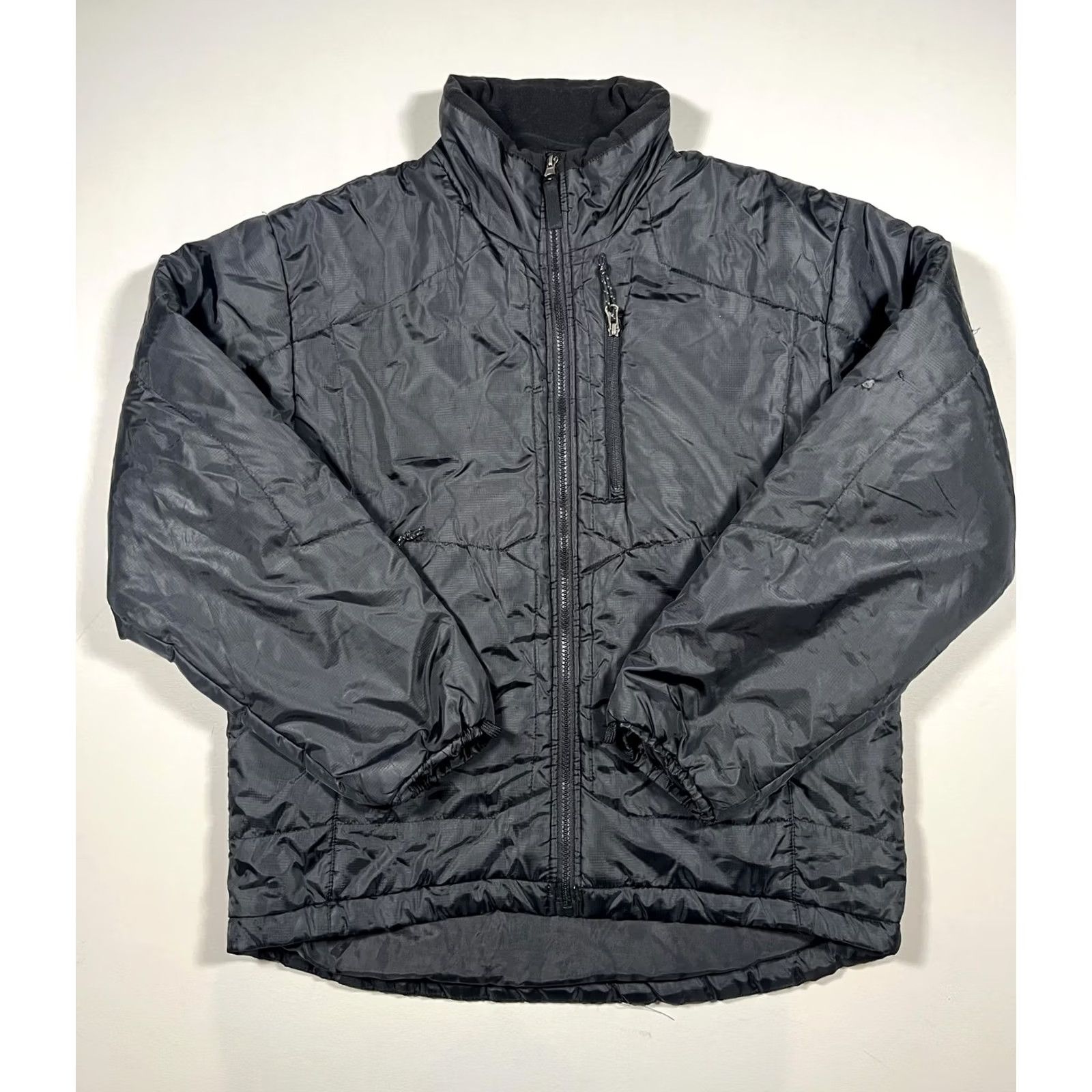 Vintage Steve & Barry's Jacket Mens M Black Insulated Quilted Ripstop Full Zip Puffer Jacket Casual Travel Size US M / EU 48-50 / 2 - 2 Thumbnail