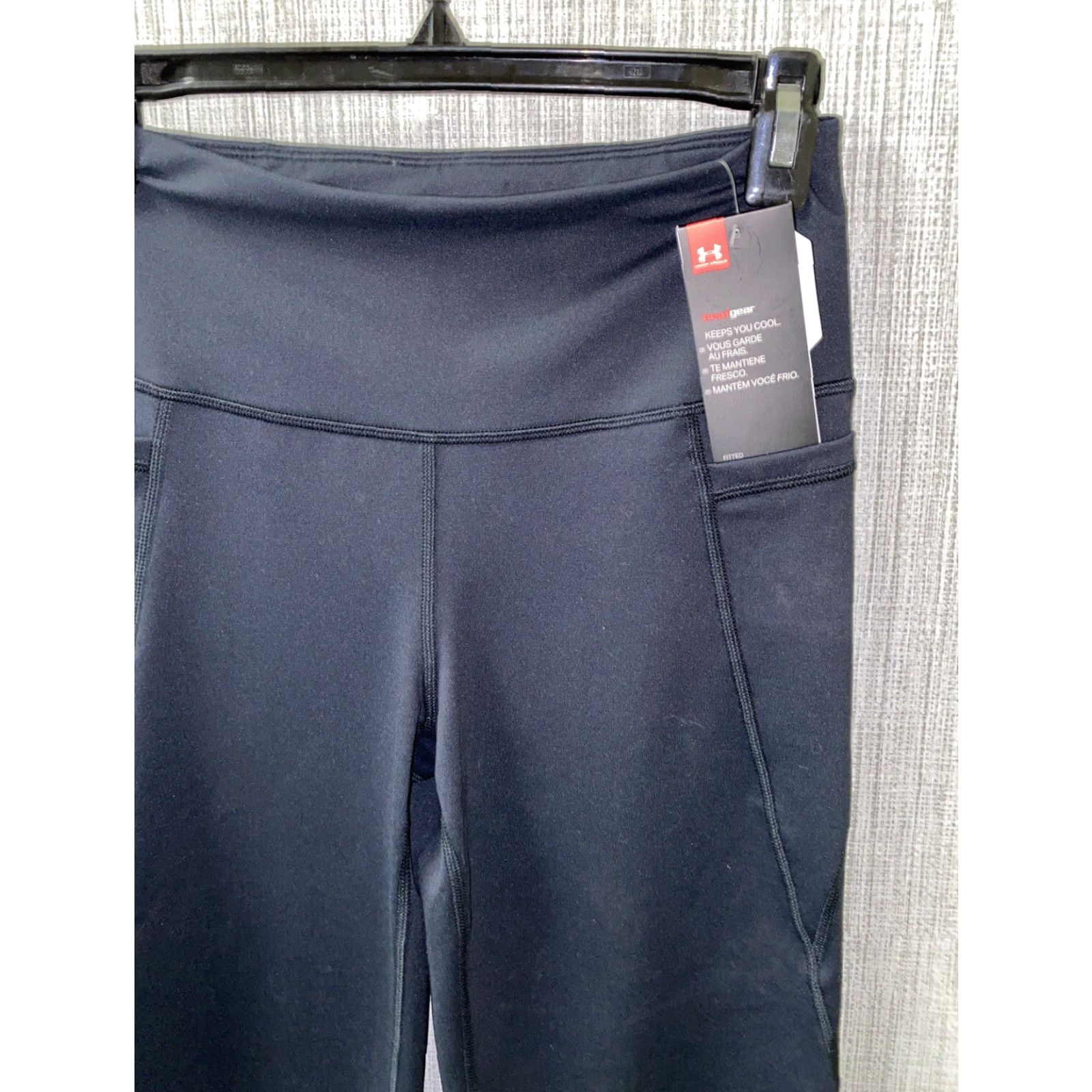 Under Armour Under Armour Womens Athletic Pants Black Size S Size 28" / US 6 / IT 42 - 2 Thumbnail