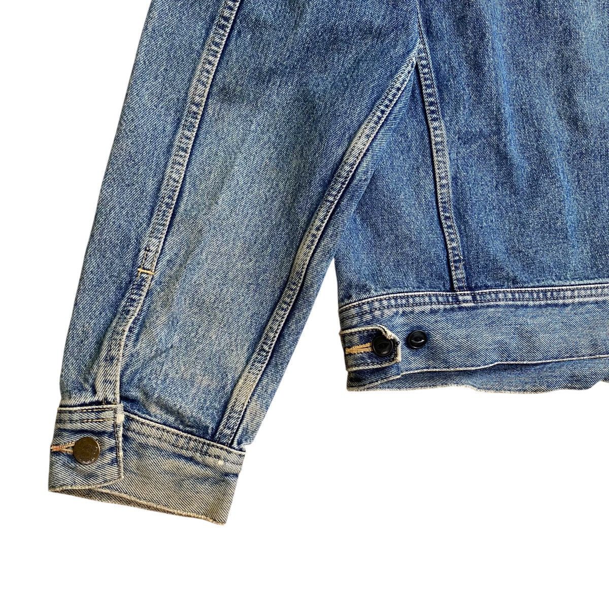 Lee × Vintage 💥80s LEE RIDER DENIM JEAN JACKET BUTTON WESTERNER Size US L / EU 52-54 / 3 - 8 Thumbnail