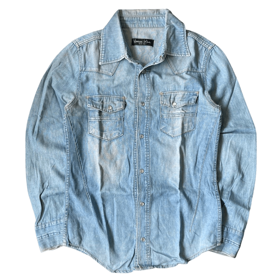 Number (N)ine SS2002 Number Nine Snap Button Denim Jeans Size US M / EU 48-50 / 2 - 1 Thumbnail