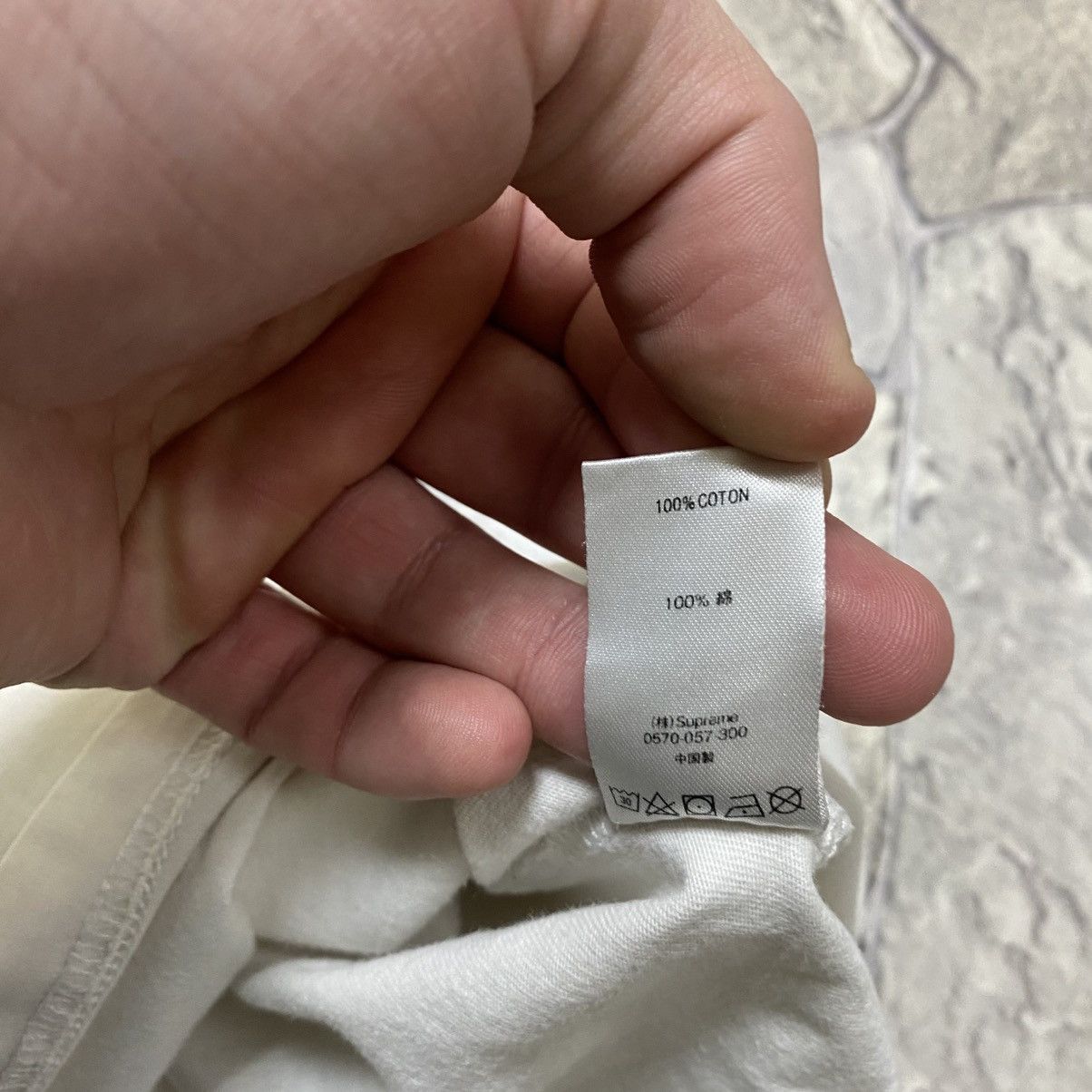 Supreme Supreme T-Shirt Big Logo White Size L Size US L / EU 52-54 / 3 - 9 Thumbnail