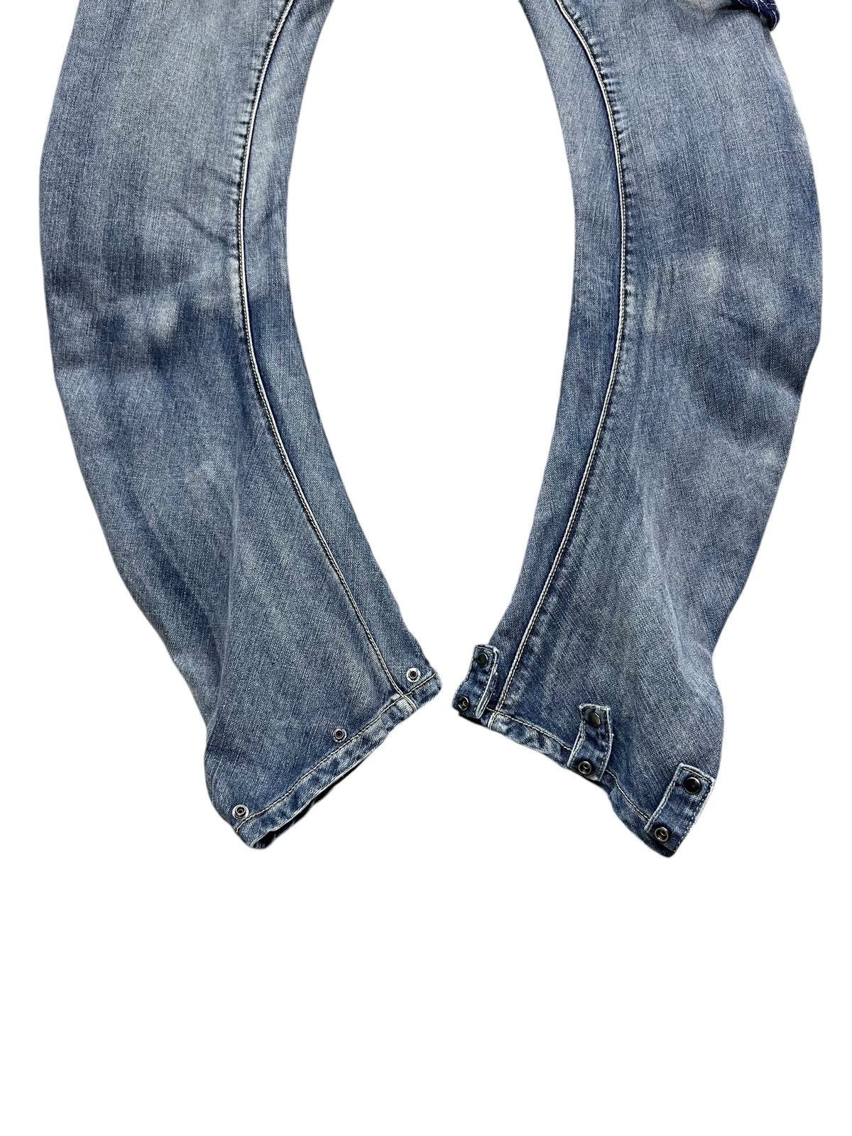 PPFM 🔥FYE🔥90’s PPFM Punk Curve Leg Custom Performance Jeans Size US 31 - 17 Thumbnail