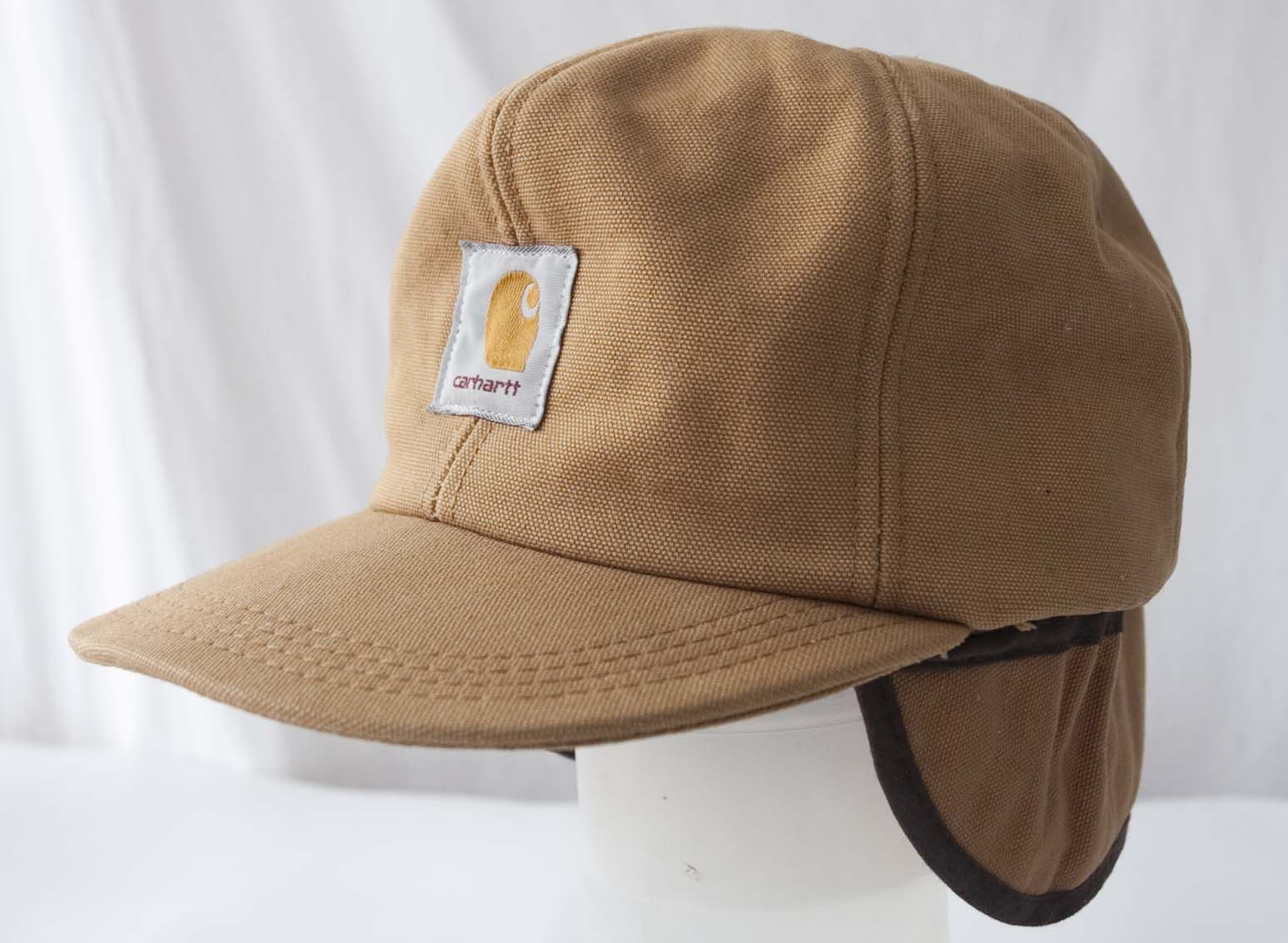 Carhartt × Vintage Vintage Carhartt Cap Ear Flap Insulated Canvas USA Size M/L Size ONE SIZE - 1 Thumbnail