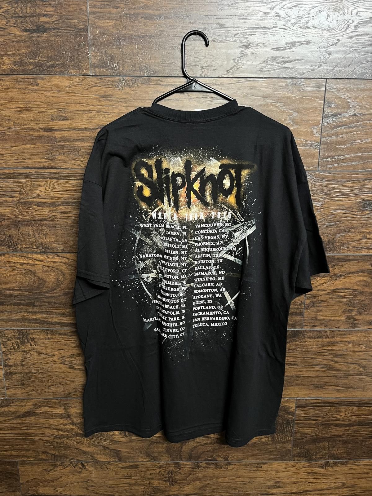 Slipknot Tシャツ Mサイズ 2015ツアー Slipknot Tシャツ Mサイズ 2015ツアー Slipknot M&O 2XL Slipknot T