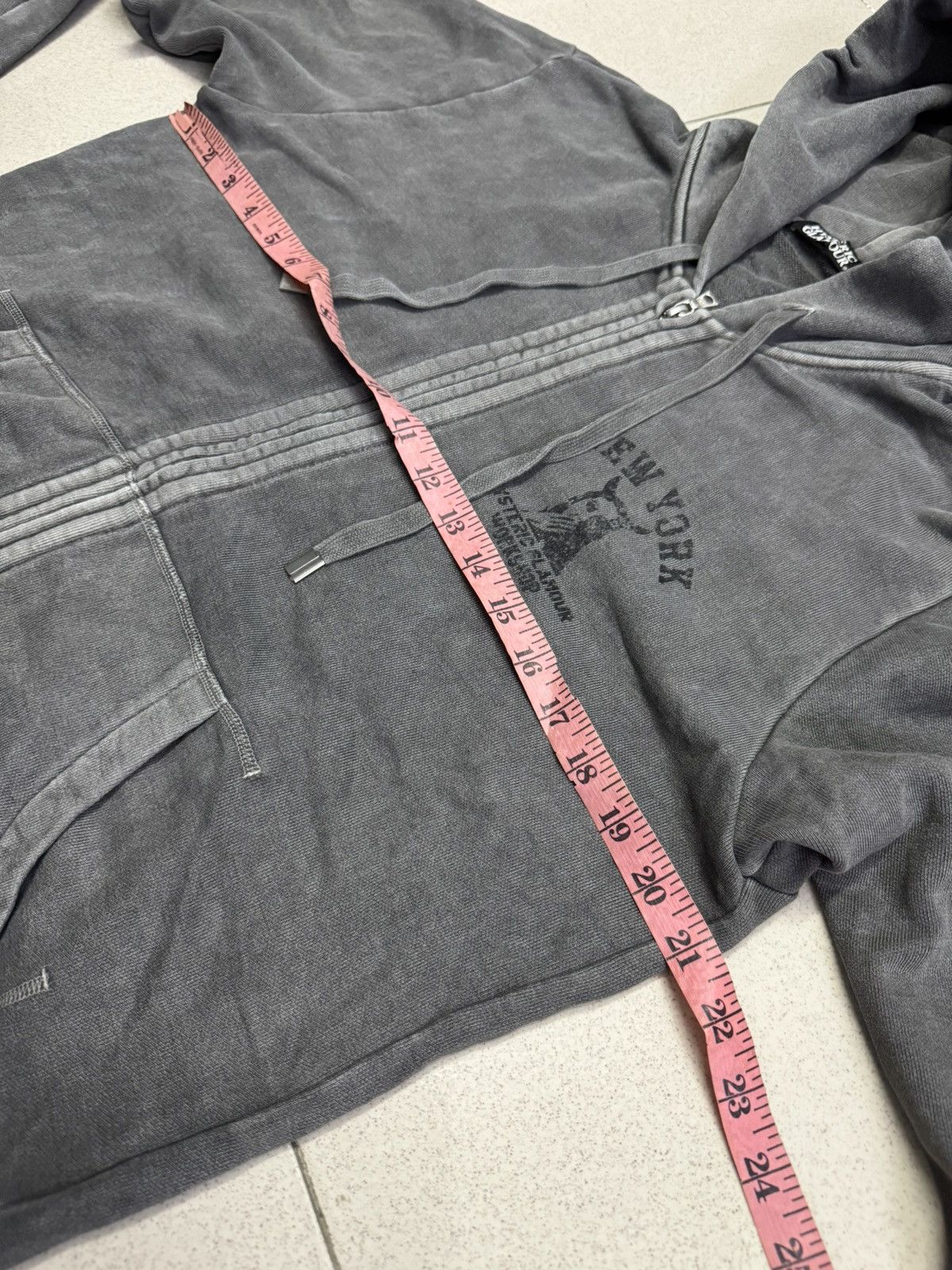 Hysteric Glamour HYSTERIC GLAMOUR WORKSHOP 123 5th ABE NEW YORK HOODIE Size US L / EU 52-54 / 3 - 9 Thumbnail
