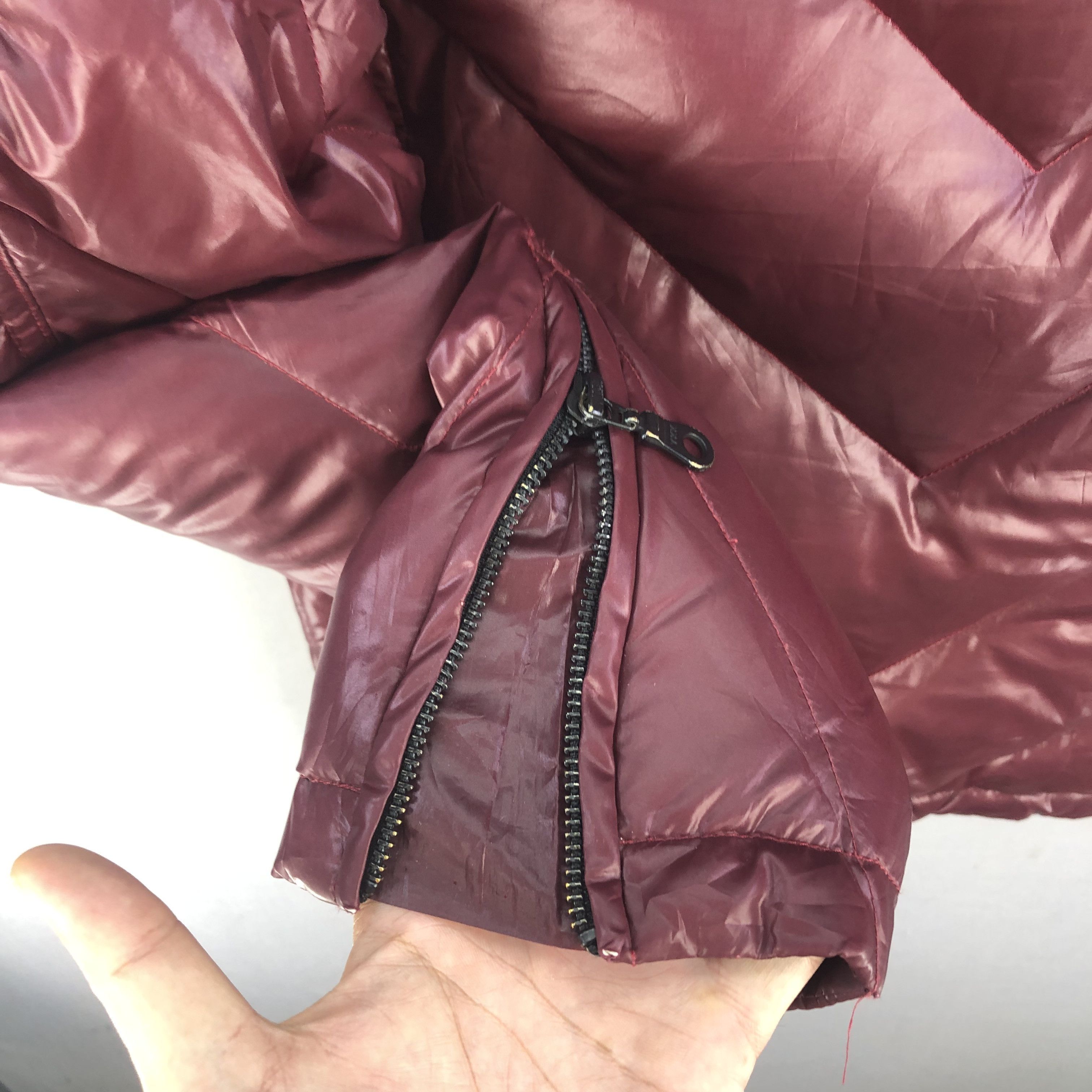 ABAHOUSE Vintage Japanese Brand Double Zip Puffer Down Jacket Size US XS / EU 42 / 0 - 14 Thumbnail
