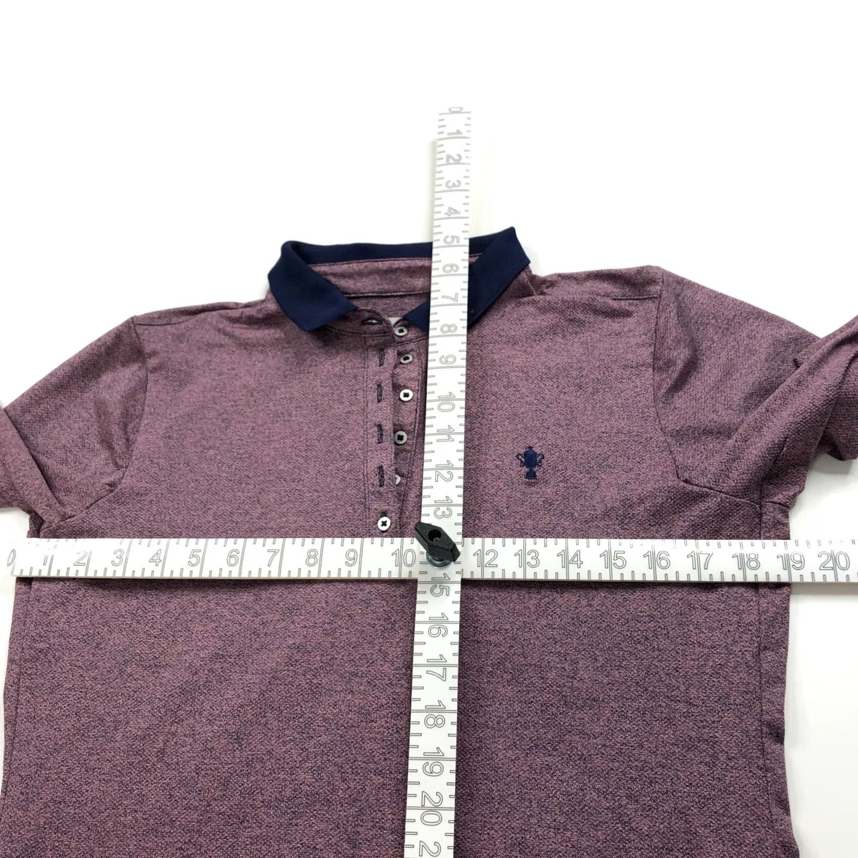 KJUS KJUS Polo Long Sleeve Pullover Button Top Pink Blue Womens L UPF 30 40 Knit Polyester Spandex Casual Shirt Size L / US 10 / IT 46 - 5 Thumbnail