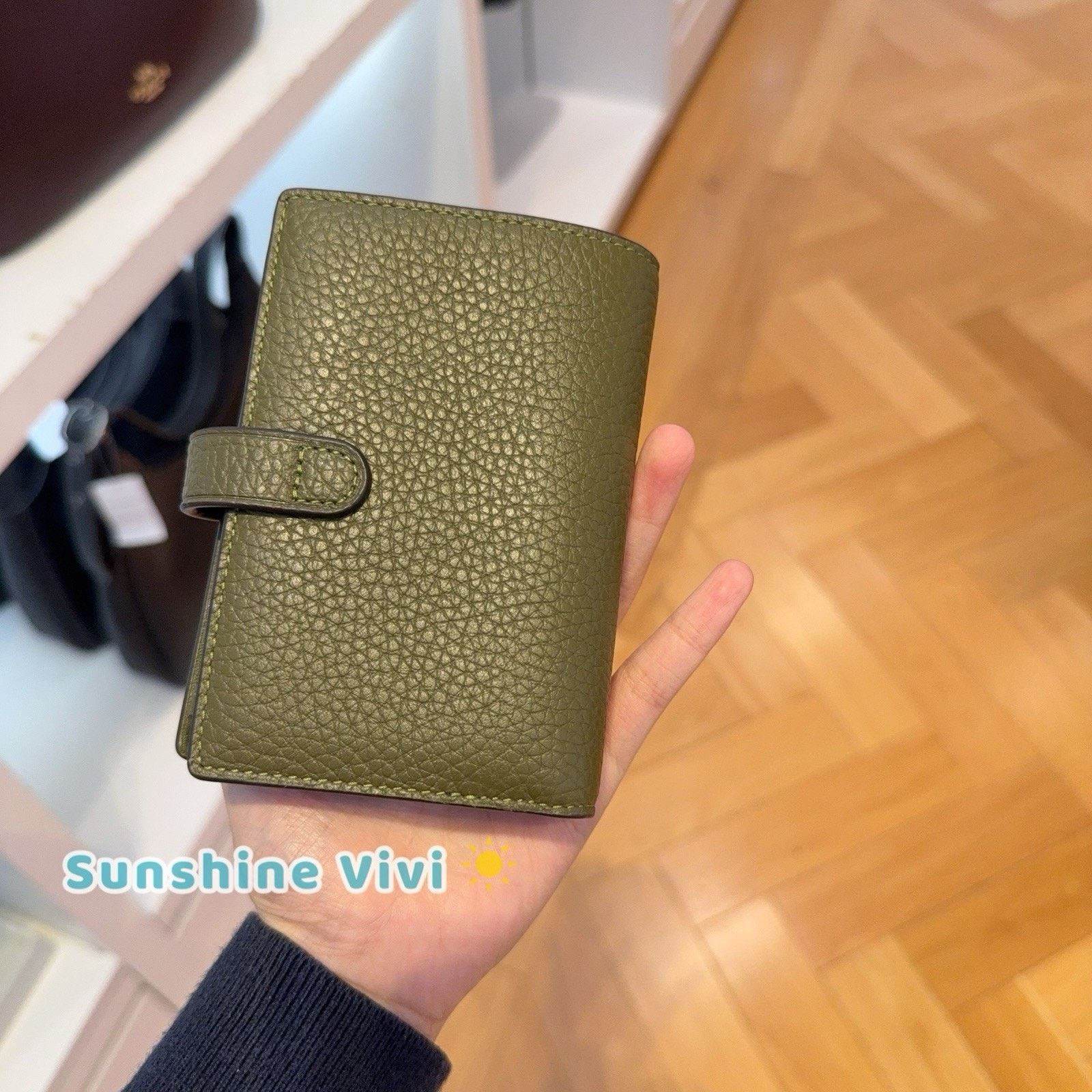 Coach NWT Coach 2-in-1 Wallet Soft Gunmetal/Olive CCL70 Size ONE SIZE - 3 Thumbnail