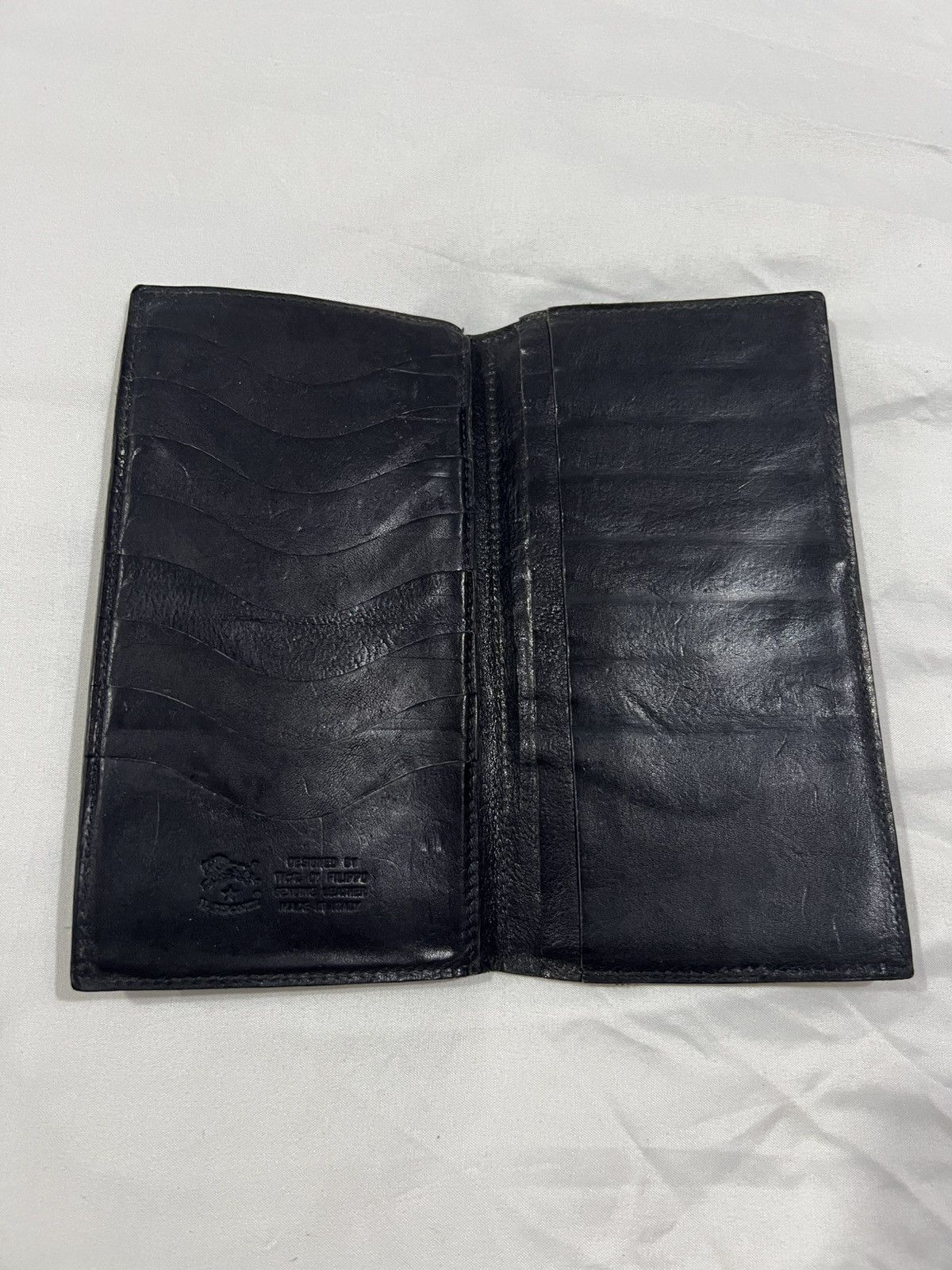 Il Bisonte Il Bisonte Raw Genuine Leather Bi Fold Long Wallets Size ONE SIZE - 6 Thumbnail