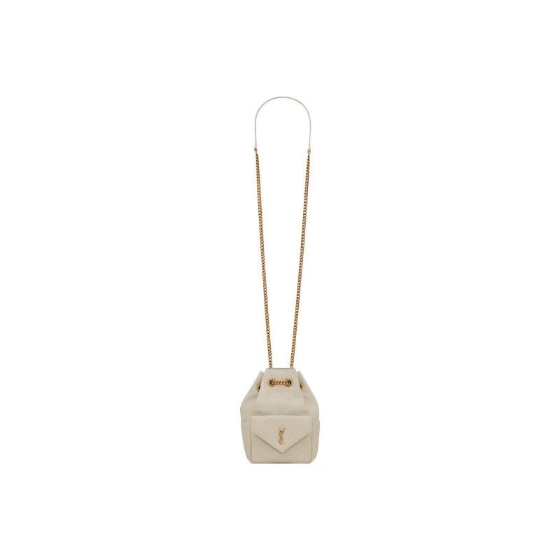 Saint Laurent Paris o1b1hav110924 Size: OS / Joe Mini Bucket Bag in Beige Size ONE SIZE - 2 Thumbnail