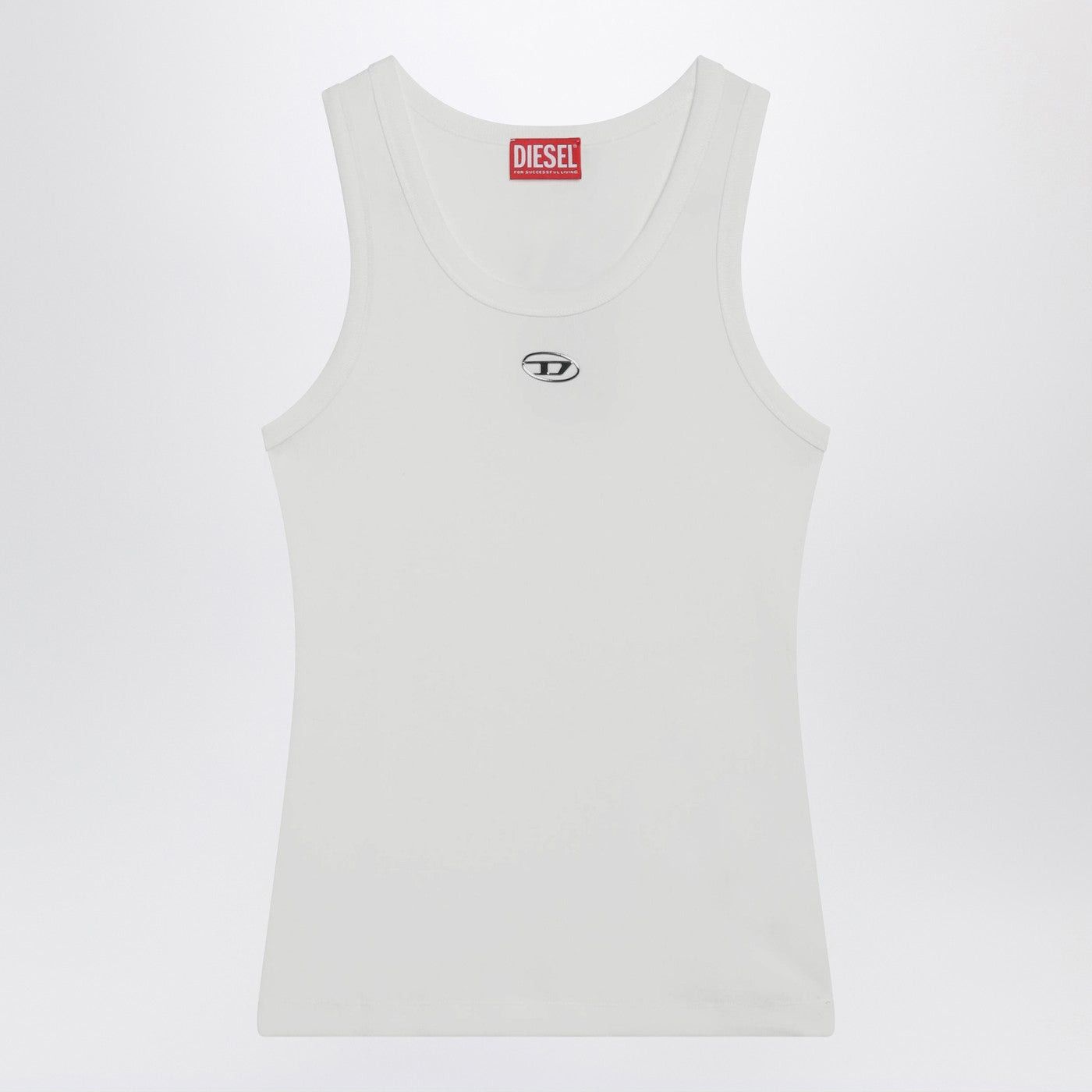 Diesel Diesel White T-Anki-Od Tank Top Size XS / US 0-2 / IT 36-38 - 1 Thumbnail