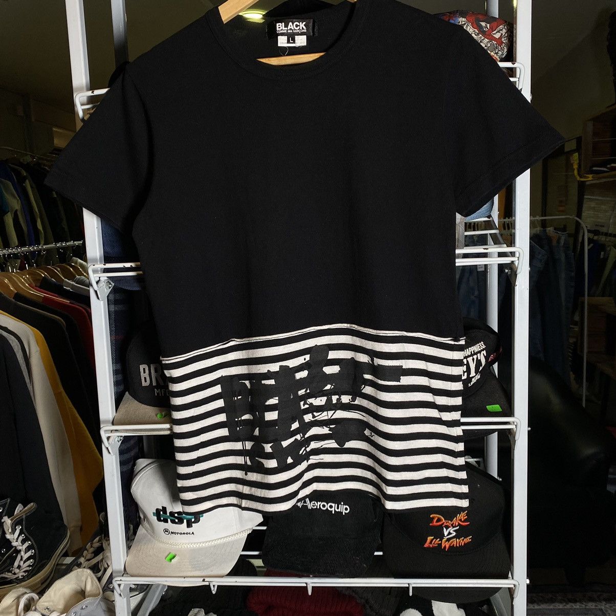 Comme des Garcons Black AD2011 Black Comme des Garcons tee Size US M / EU 48-50 / 2 - 4 Thumbnail