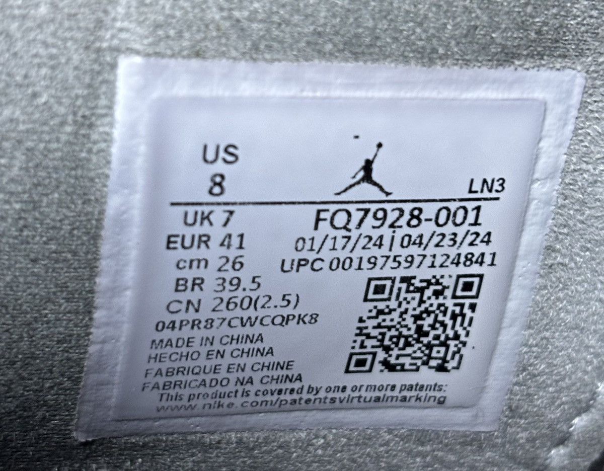 Jordan Brand Jordan 4 Retro SE Wet Cement 2024 Size 8 Size US 8 / EU 41 - 6 Thumbnail