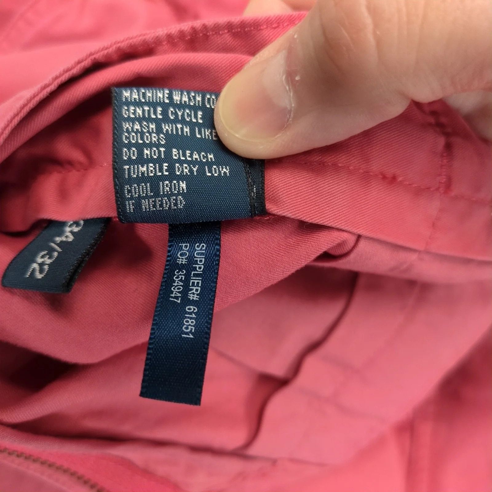 Polo Ralph Lauren Vtg Polo Ralph Lauren Suffield Chino Pants Men's 34x31 Coral Size US 34 / EU 50 - 8 Thumbnail