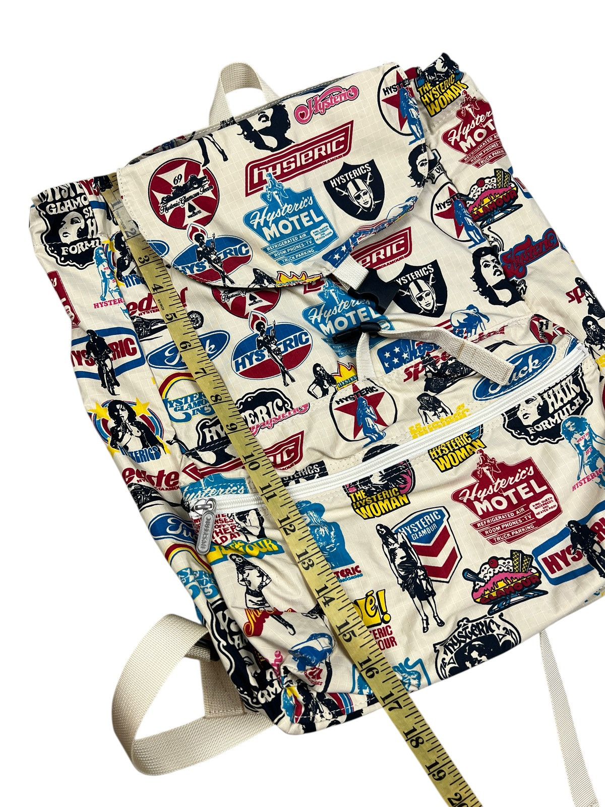 Hysteric Glamour Vintage Hysteric Glamour All-Over Print Backpack Size ONE SIZE - 19 Thumbnail