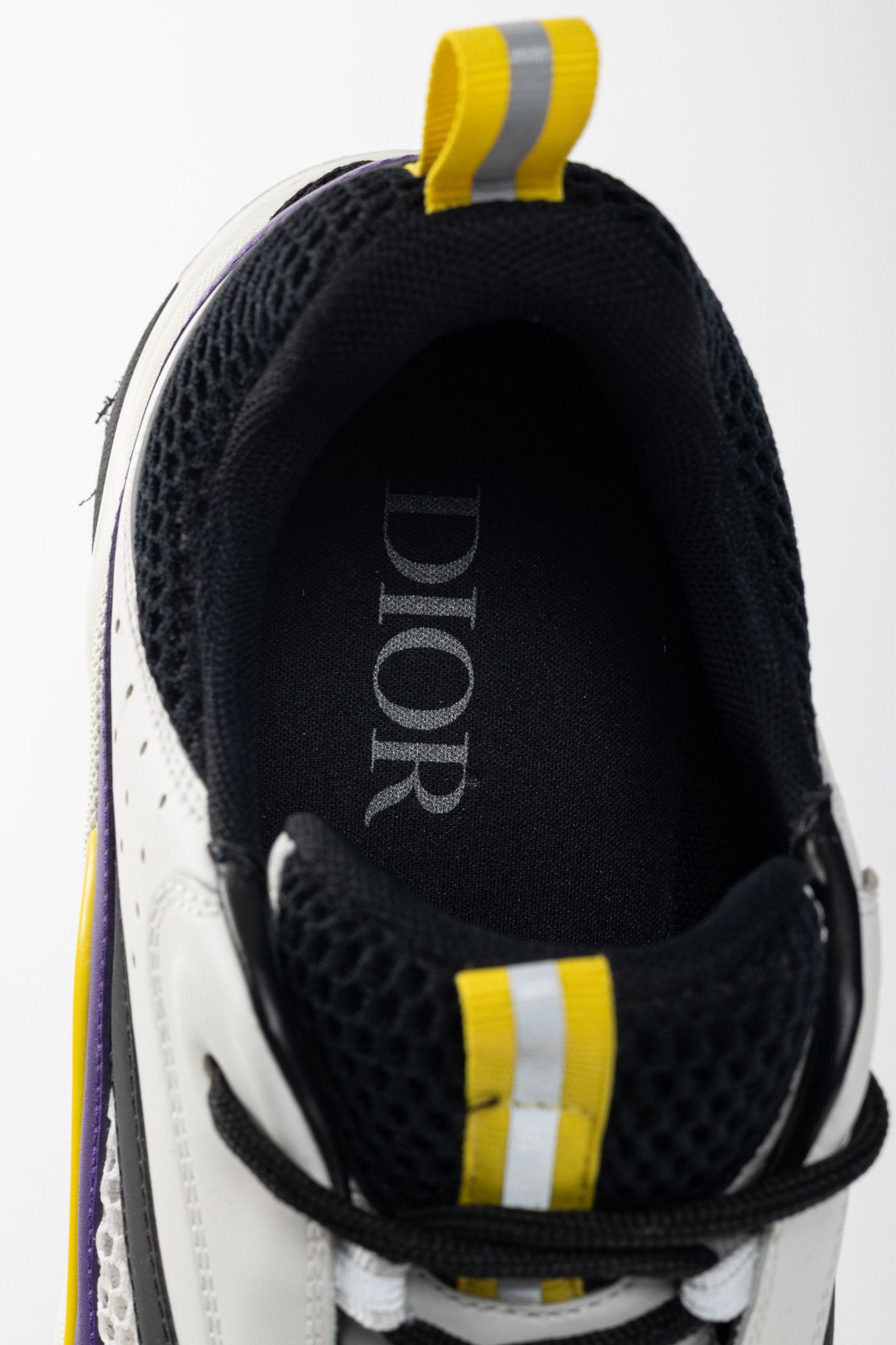 Dior Dior B22 "Violet White" Leather & Mesh Lace-Up Sneakers Size US 11 / EU 44 - 11 Thumbnail