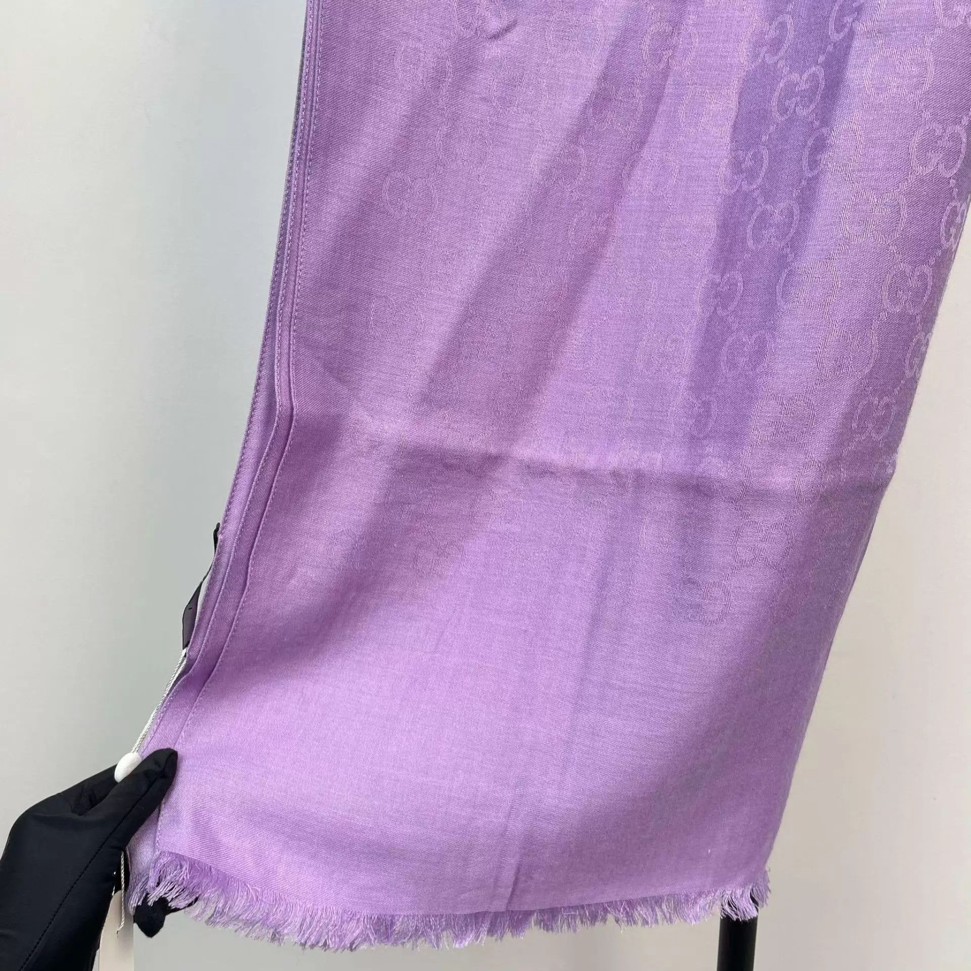 Gucci GUCCI purple stole 260209TXYHQ04 Size ONE SIZE - 8 Thumbnail