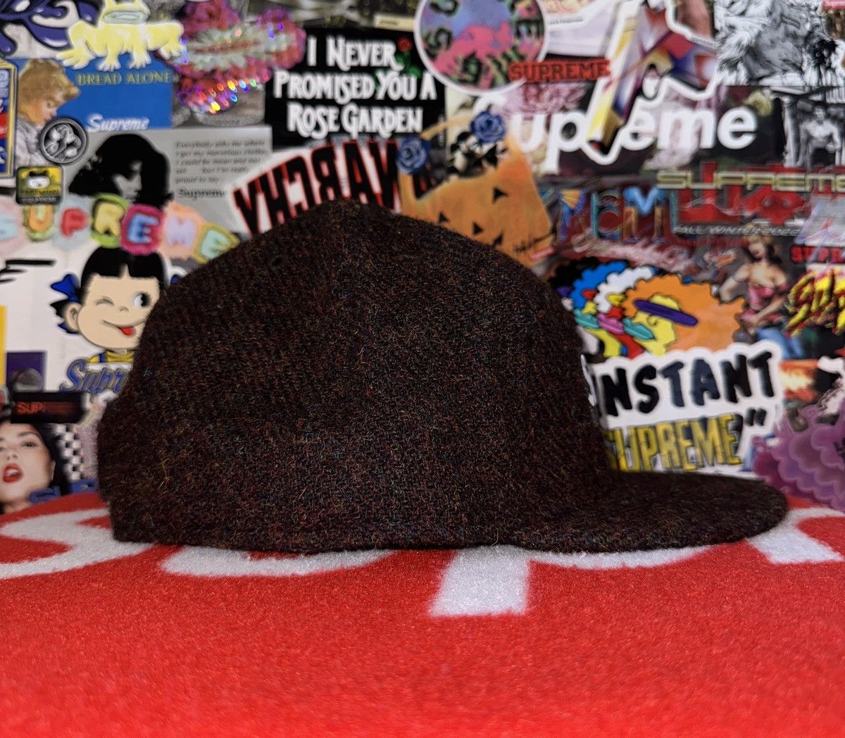 FW09 Supreme New Era Harris Tweed Box Logo Fitted Hat 7 1/2 Hats