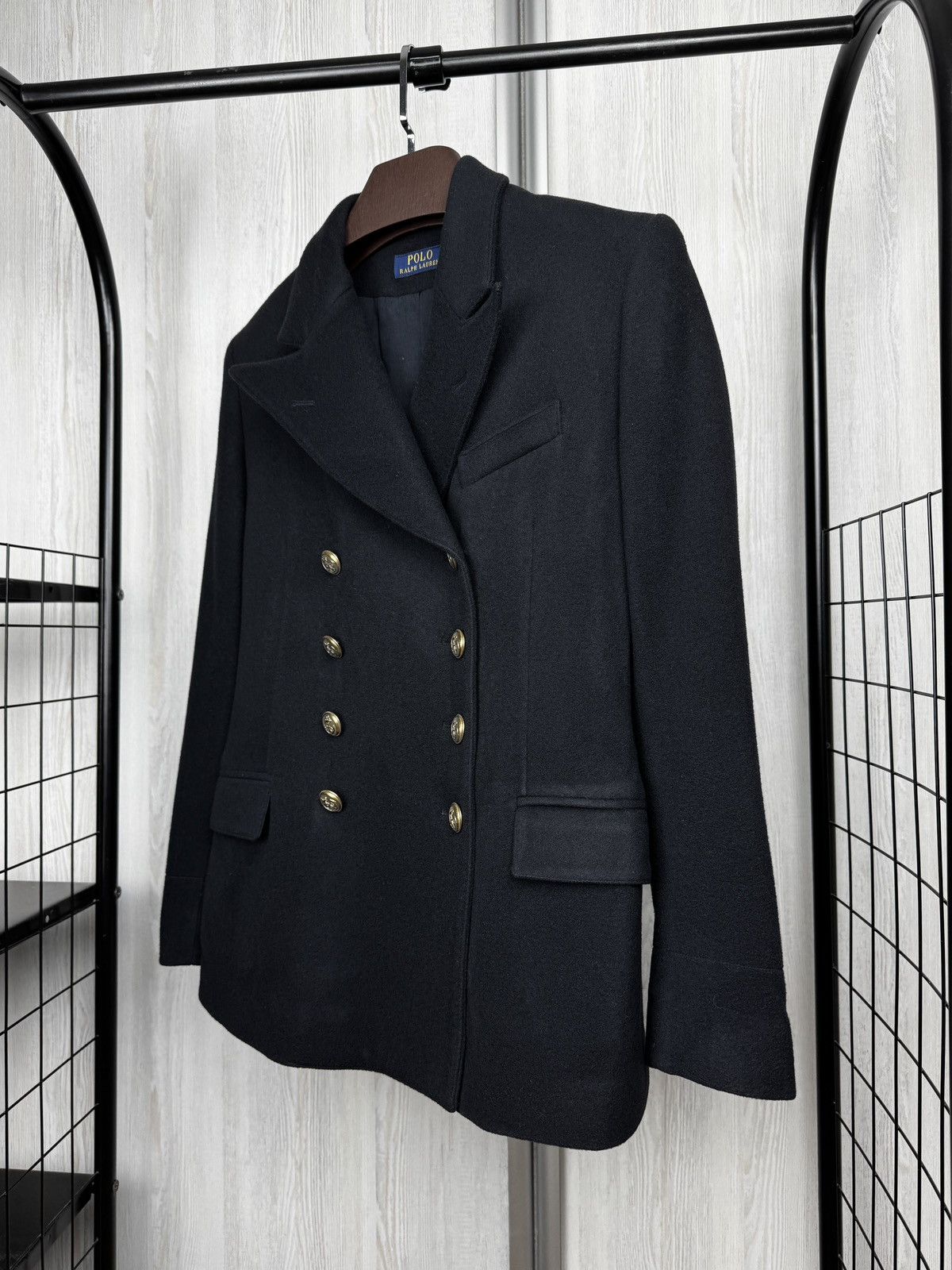 Polo Ralph Lauren Polo Ralph Lauren Double-Breasted Wool blend pea coat size 4 Size S / US 4 / IT 40 - 5 Thumbnail