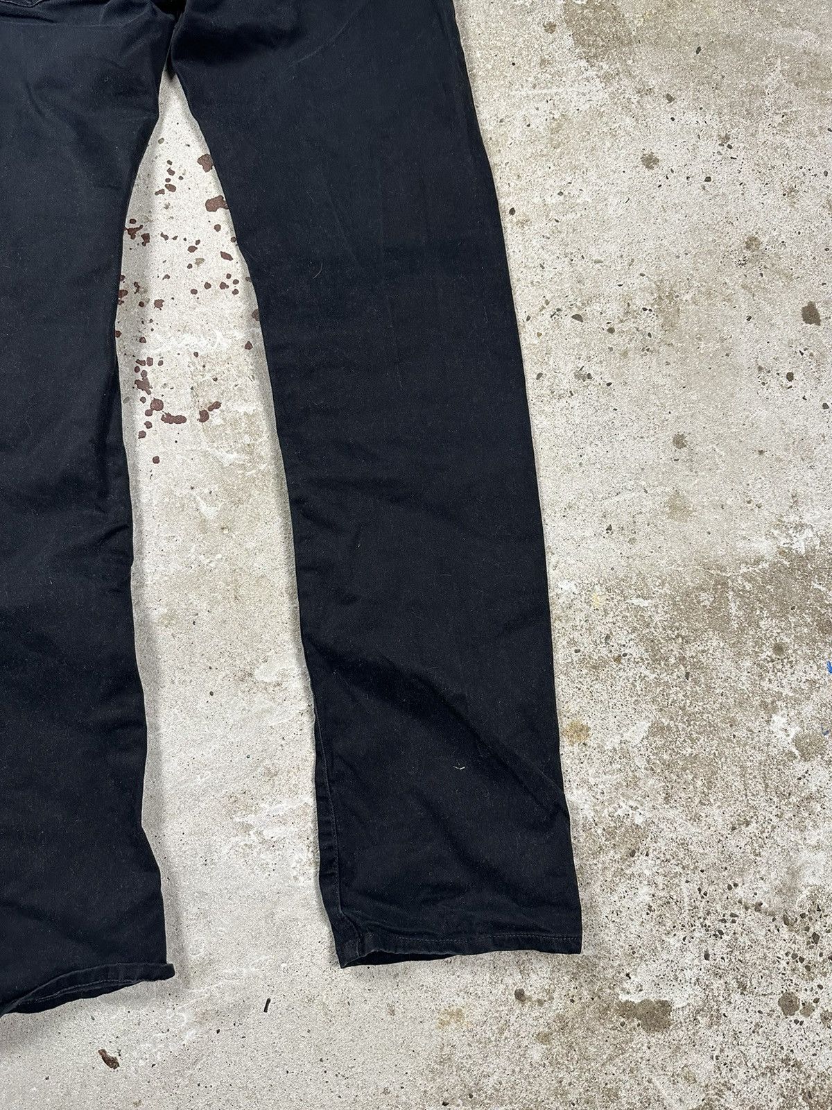 Armani × Giorgio Armani × Vintage Vintage Y2K Armani Jeans Black Pants Size US 31 - 12 Thumbnail
