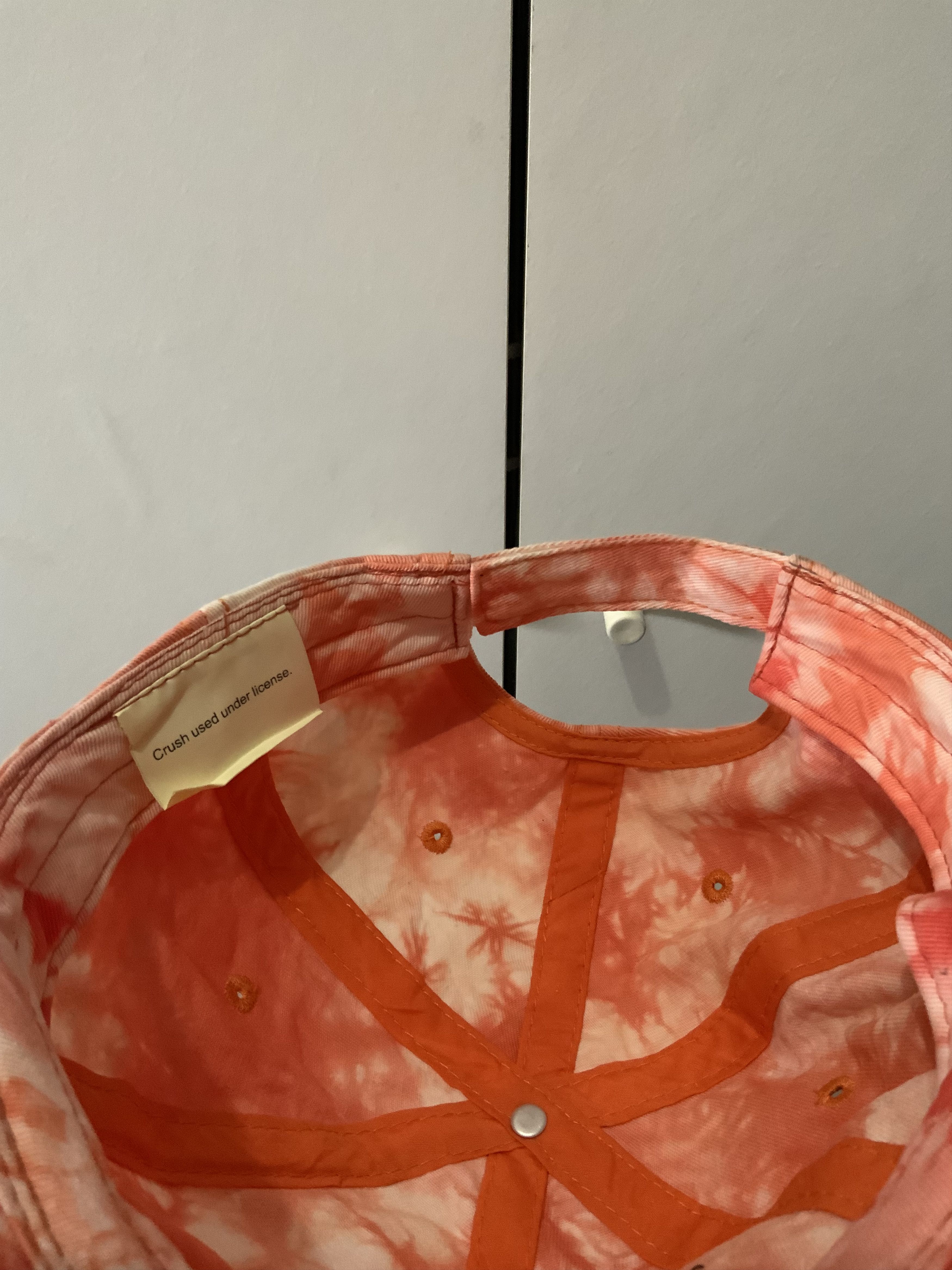 If Six Was Nine Crush Orange Tie Dye Hat Size ONE SIZE - 9 Thumbnail