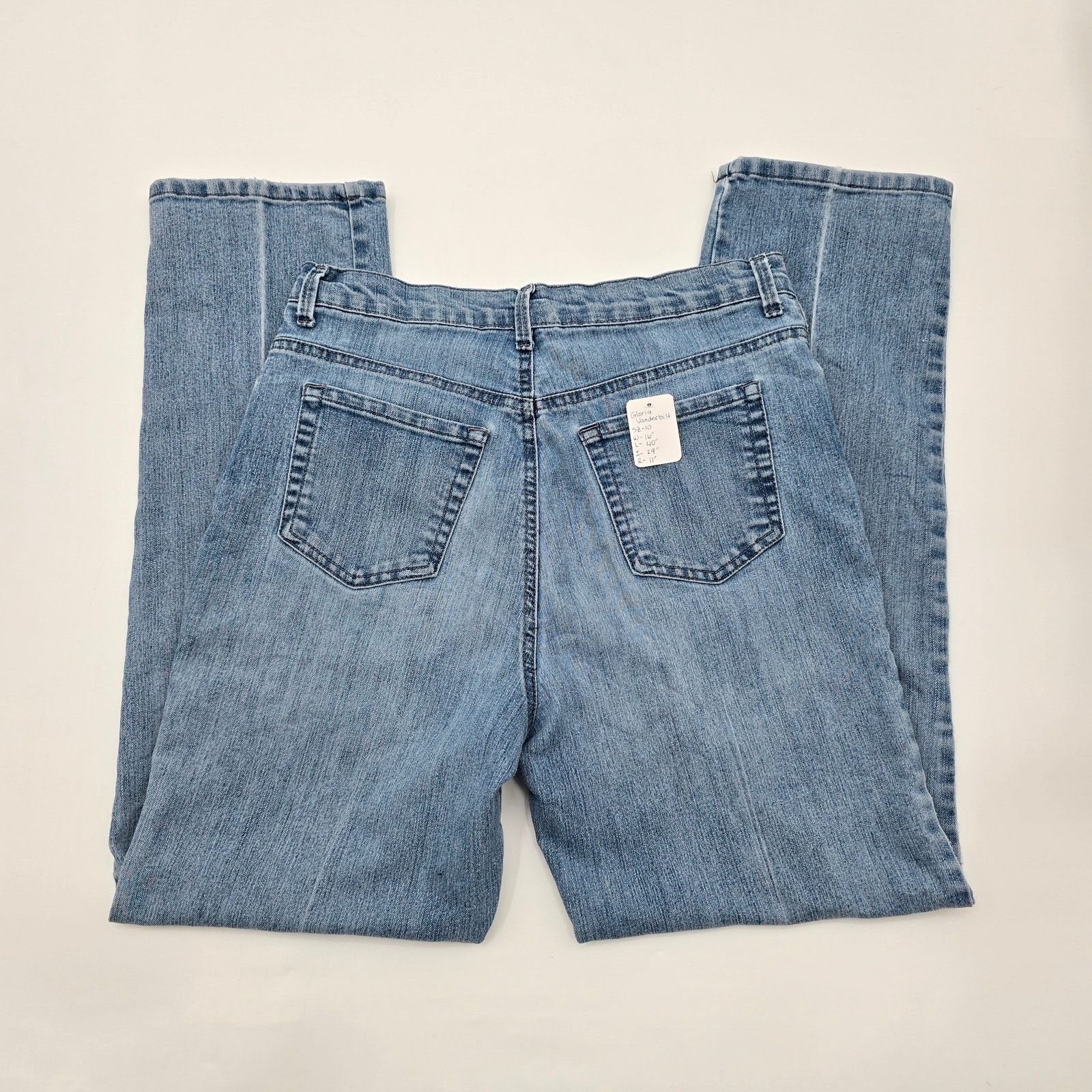 Other Gloria Vanderbilt Blue Denim Jeans Pants 10 Size 32" / US 10 / IT 46 - 4 Thumbnail