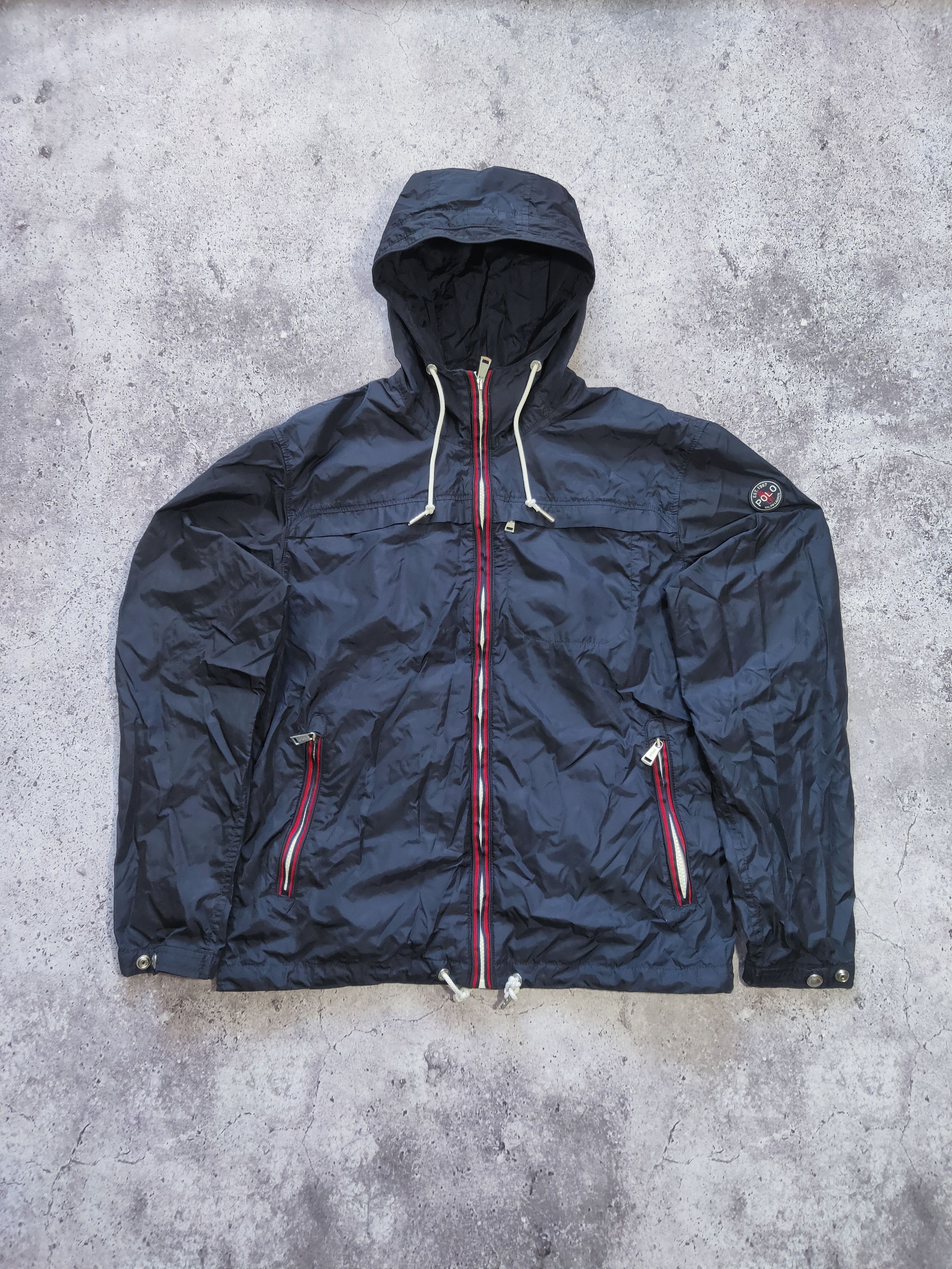 Polo Ralph Lauren × Vintage Polo Ralph Lauren Y2k Light Packable Jacket Moncler style Size US S / EU 44-46 / 1 - 1 Thumbnail