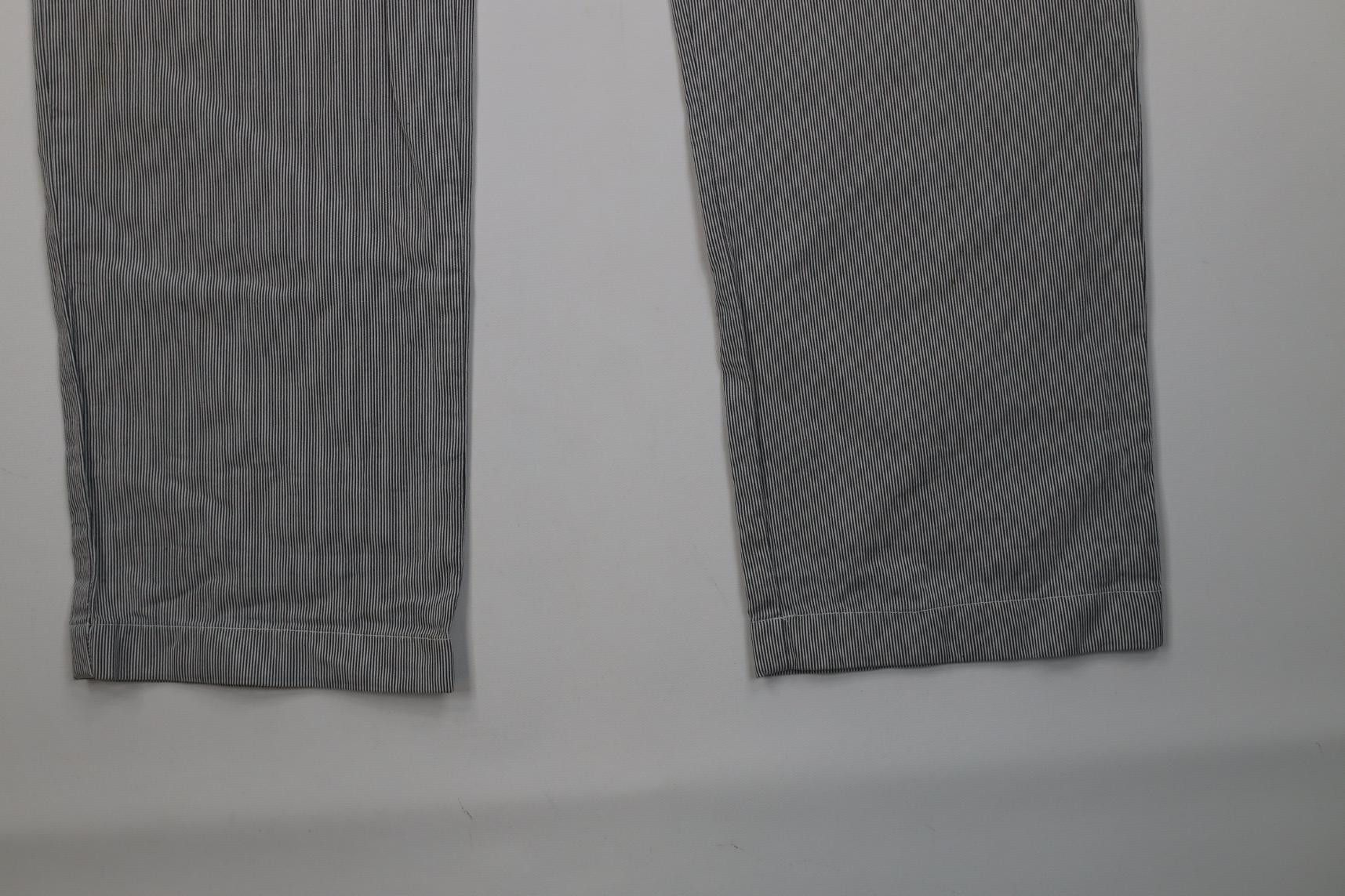 J.Crew Vintage Y2K J Crew Pinstriped Straight Leg Chino Pants Size US 33 - 4 Thumbnail