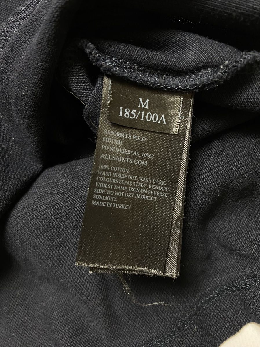 Allsaints AllSaints Reform ls polo tee Size US M / EU 48-50 / 2 - 6 Thumbnail