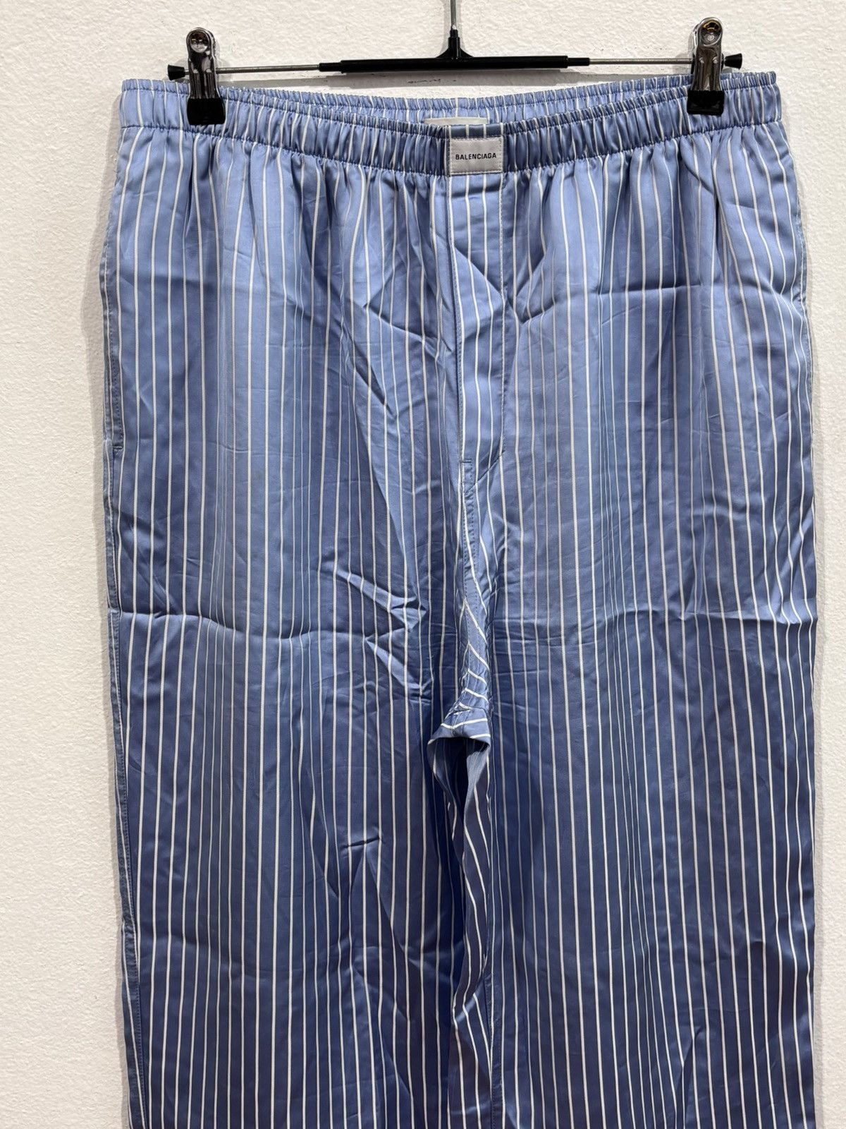 Balenciaga Balenciaga Striped Silk Satin Pants Size US 34 / EU 50 - 2 Thumbnail