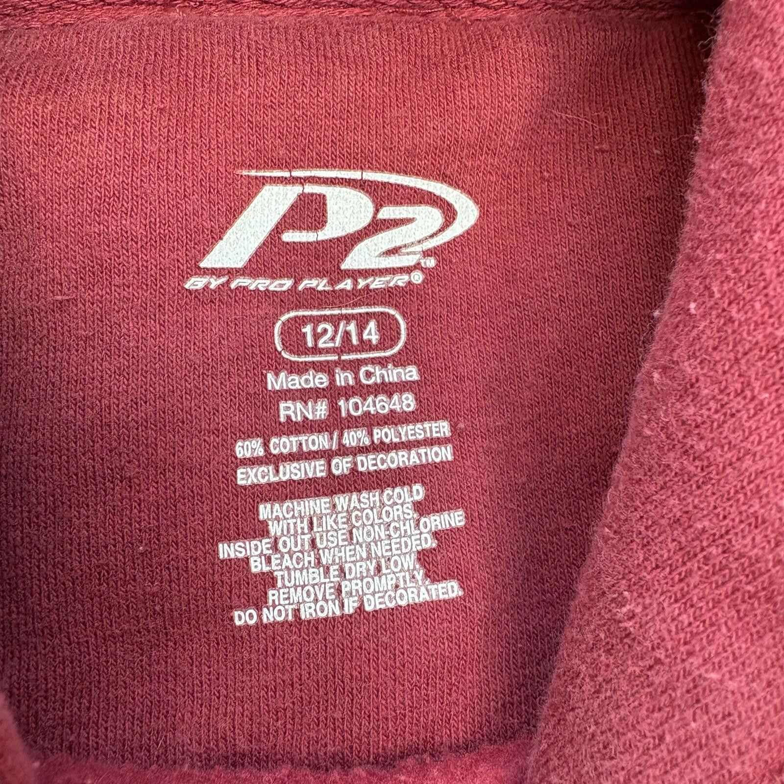 Pro Player Vintage Y2K Arkansas Razorbacks Sequin Font College Hoodie Size L / US 10 / IT 46 - 3 Thumbnail
